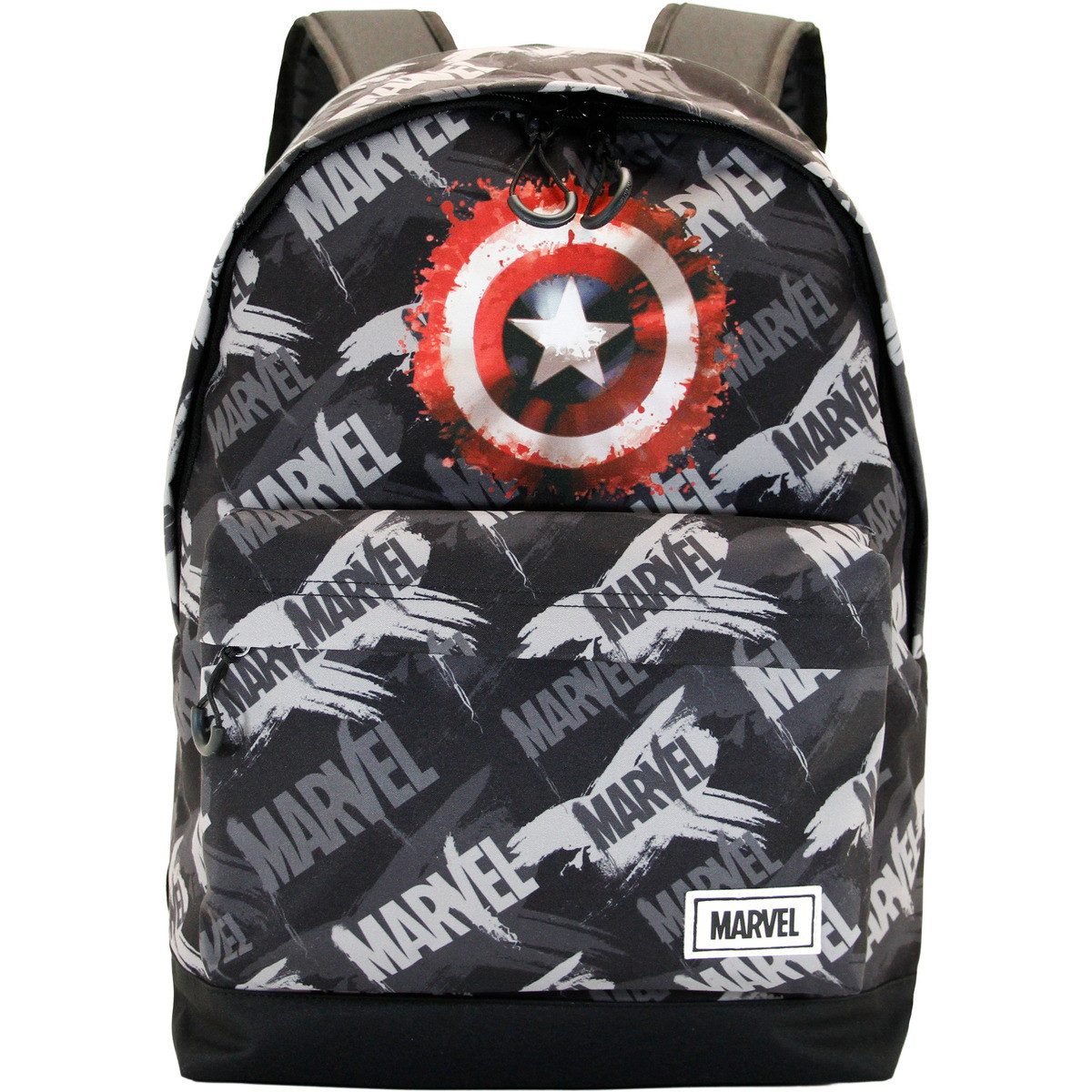 MARVEL Kinderrucksack Captain America Scratches-FAN HS Unisex Kinder