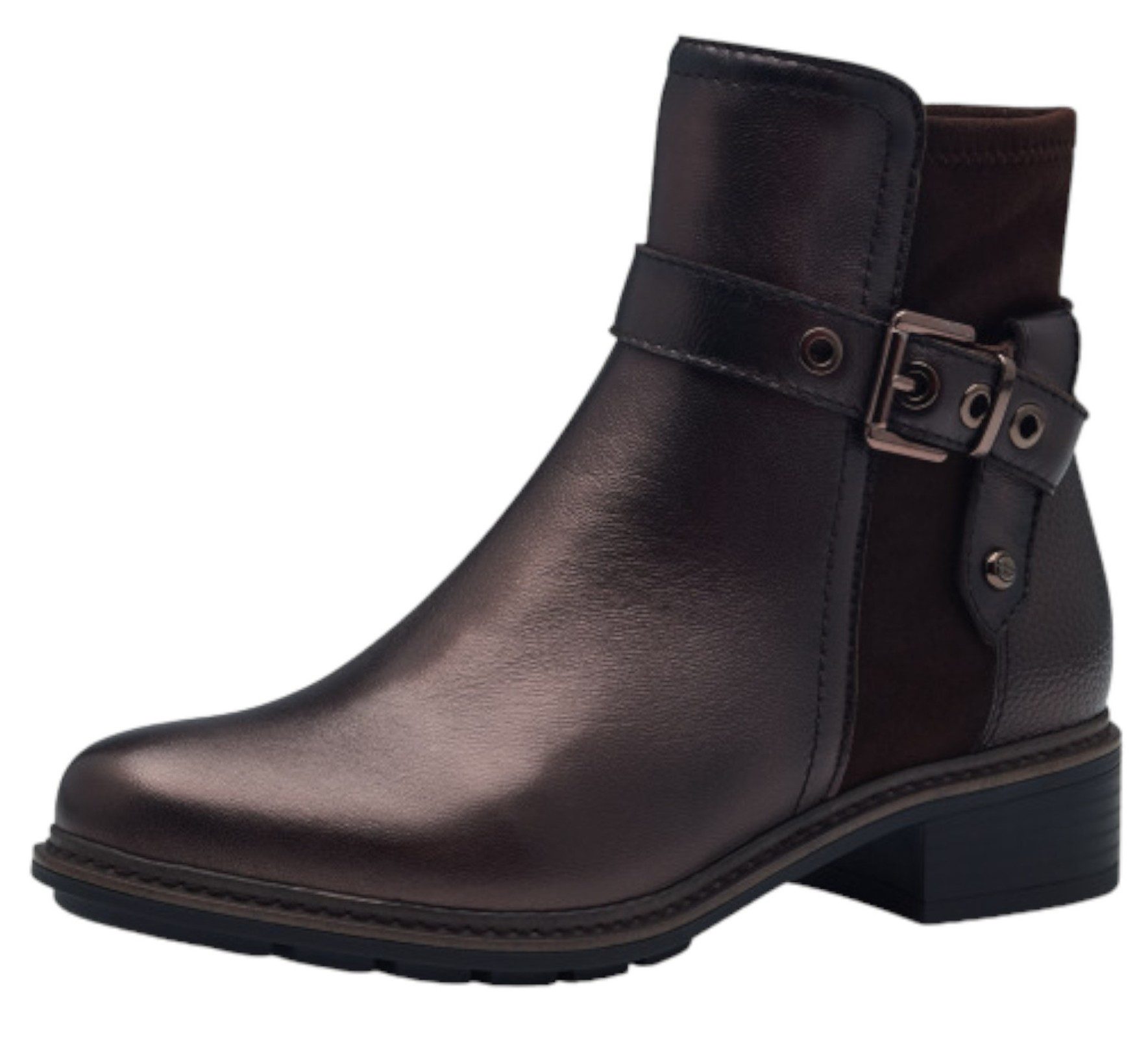Tamaris 1-25425-43 351 Mocca Metall. Stiefelette