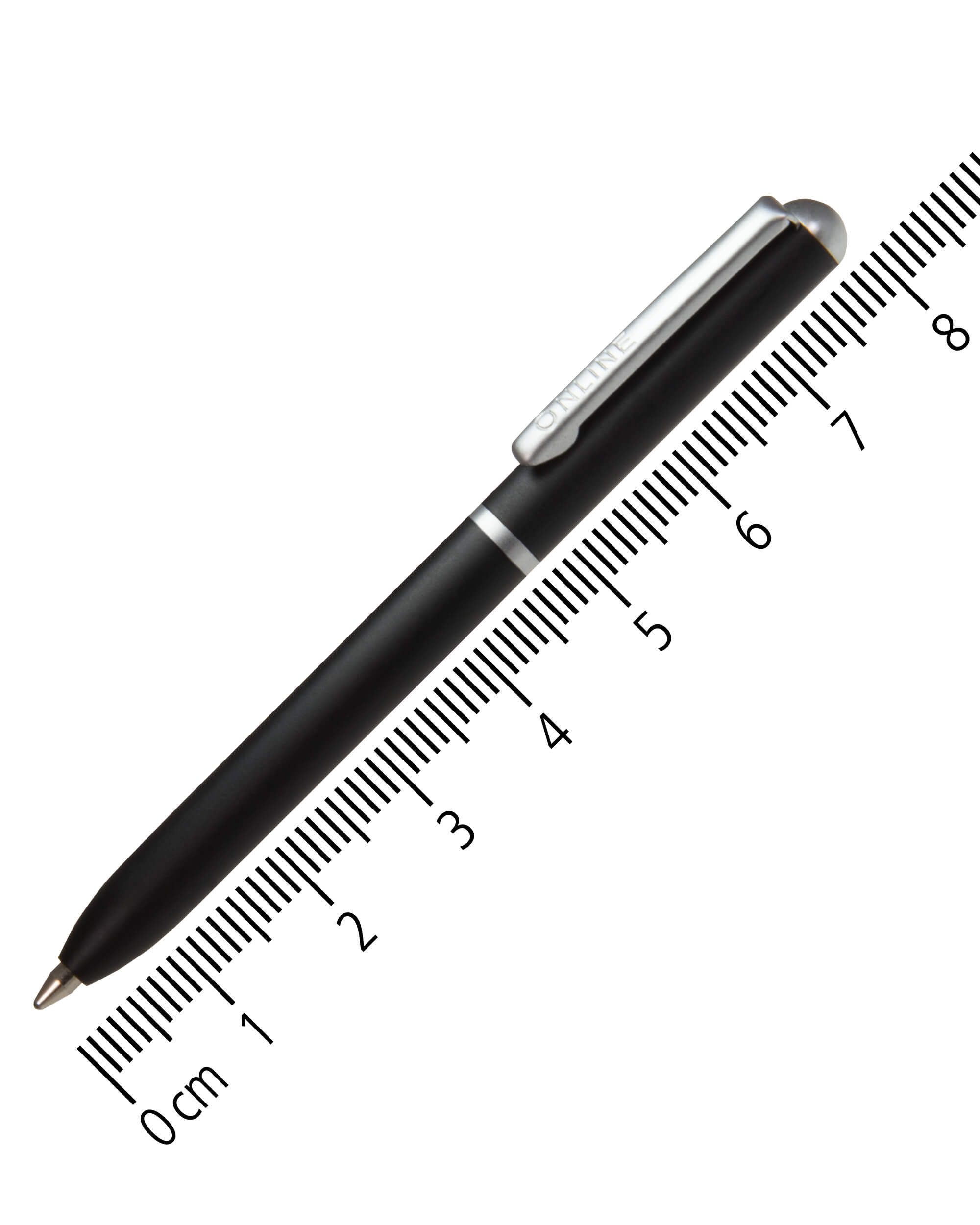 Online Pen Kugelschreiber Mini Portemonnaie Drehkugelschreiber, inkl. Standard D1-Qualitätsmine, blauschreibend