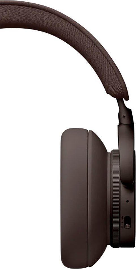 Bang & Olufsen Over-Ear-Kopfhörer Geräuschisolierung, Transparenzmodus, (AN-Funktionen, (ANC), Beoplay Freisprechfunktion, LED Sprachsteuerung, braun Cancelling H95 Bluetooth) Ladestandsanzeige, Noise Active