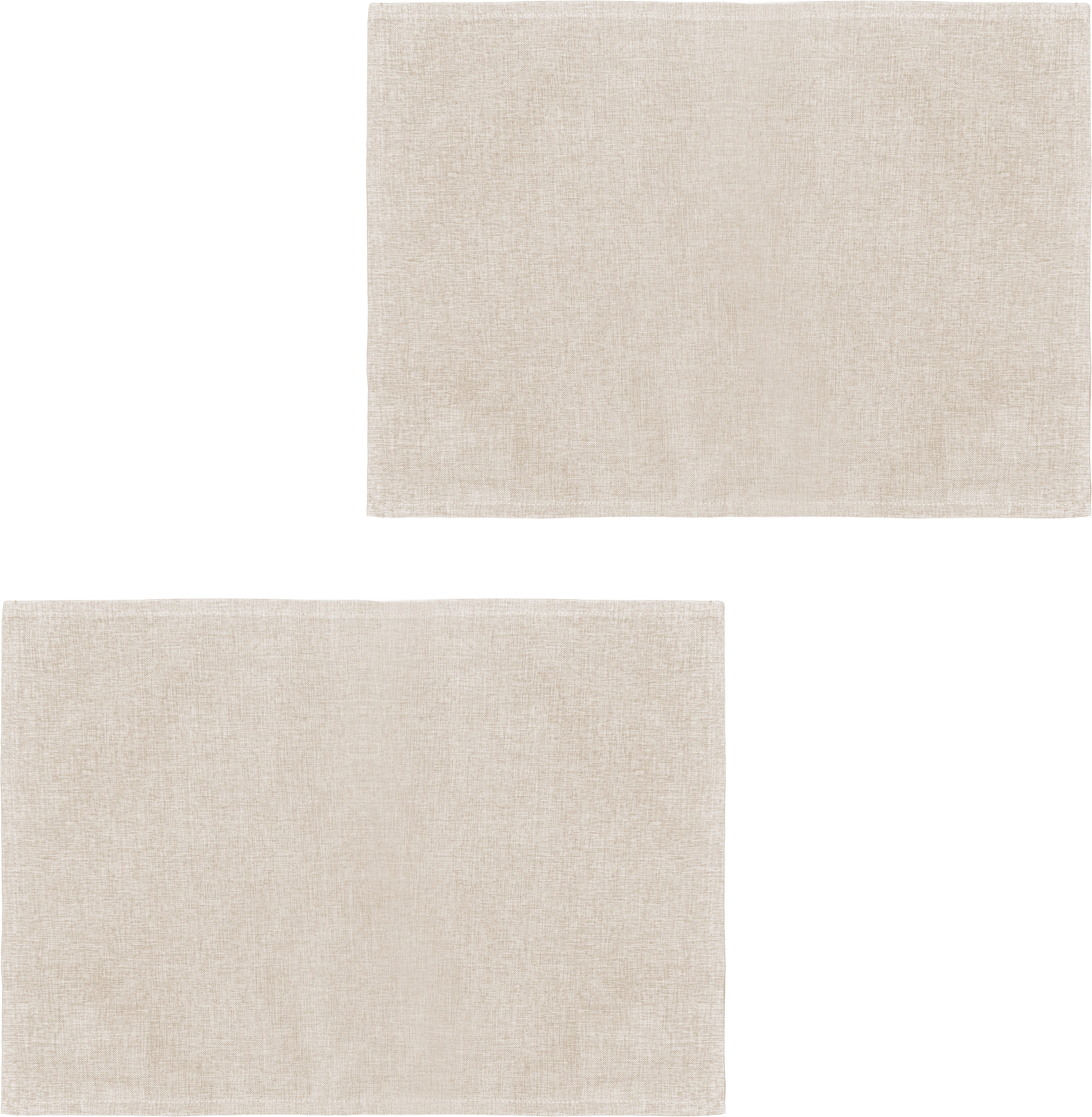 OTTO home Platzset Meellon, (2-St), 2er Set, verschiedene Größen, strukturiert, Esszimmer, Esstisch, Deko
