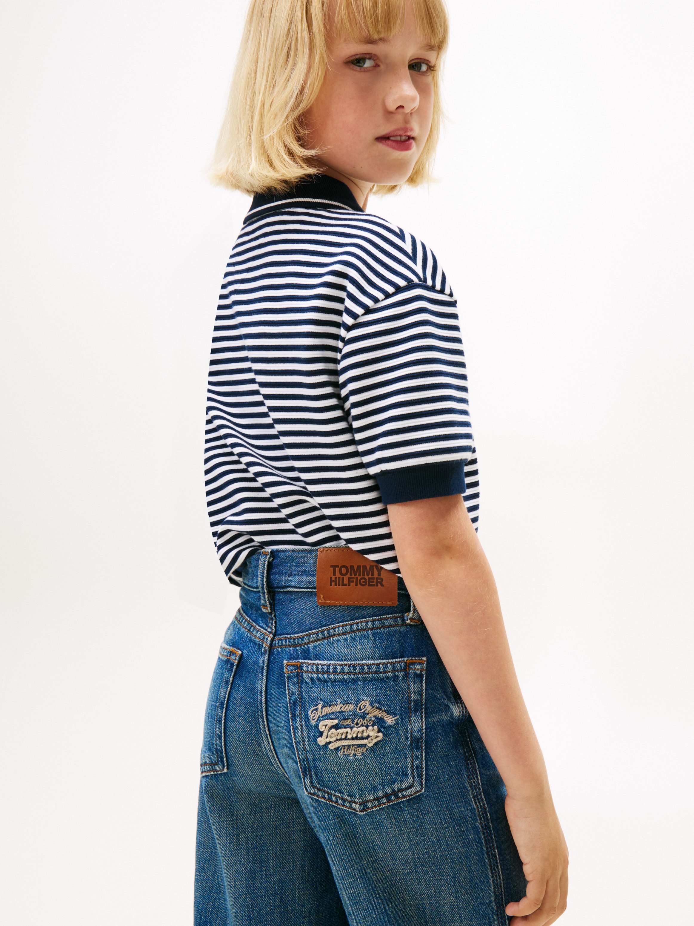 Tommy Hilfiger Weite Jeans MABEL für Kinder bis 16 Jahre