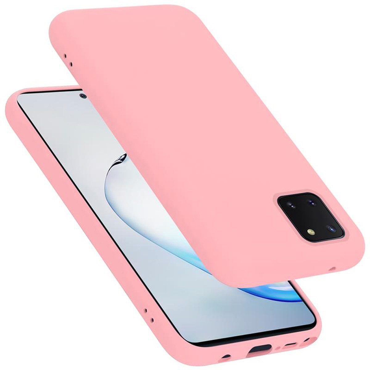 Cadorabo Handyhülle für Samsung Galaxy A81 / NOTE 10 LITE / M60s Hülle Samsung Galaxy A81 / NOTE 10 LITE / M60s, Flexible Hülle TPU Silikon Schutzhülle Back Cover Case