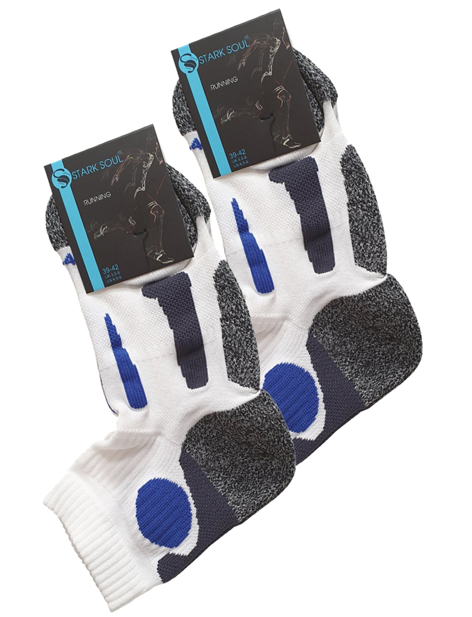 Stark Soul® Funktionssocken Quarter Lauf- & Funktionssocken, Unisex 2 Paar