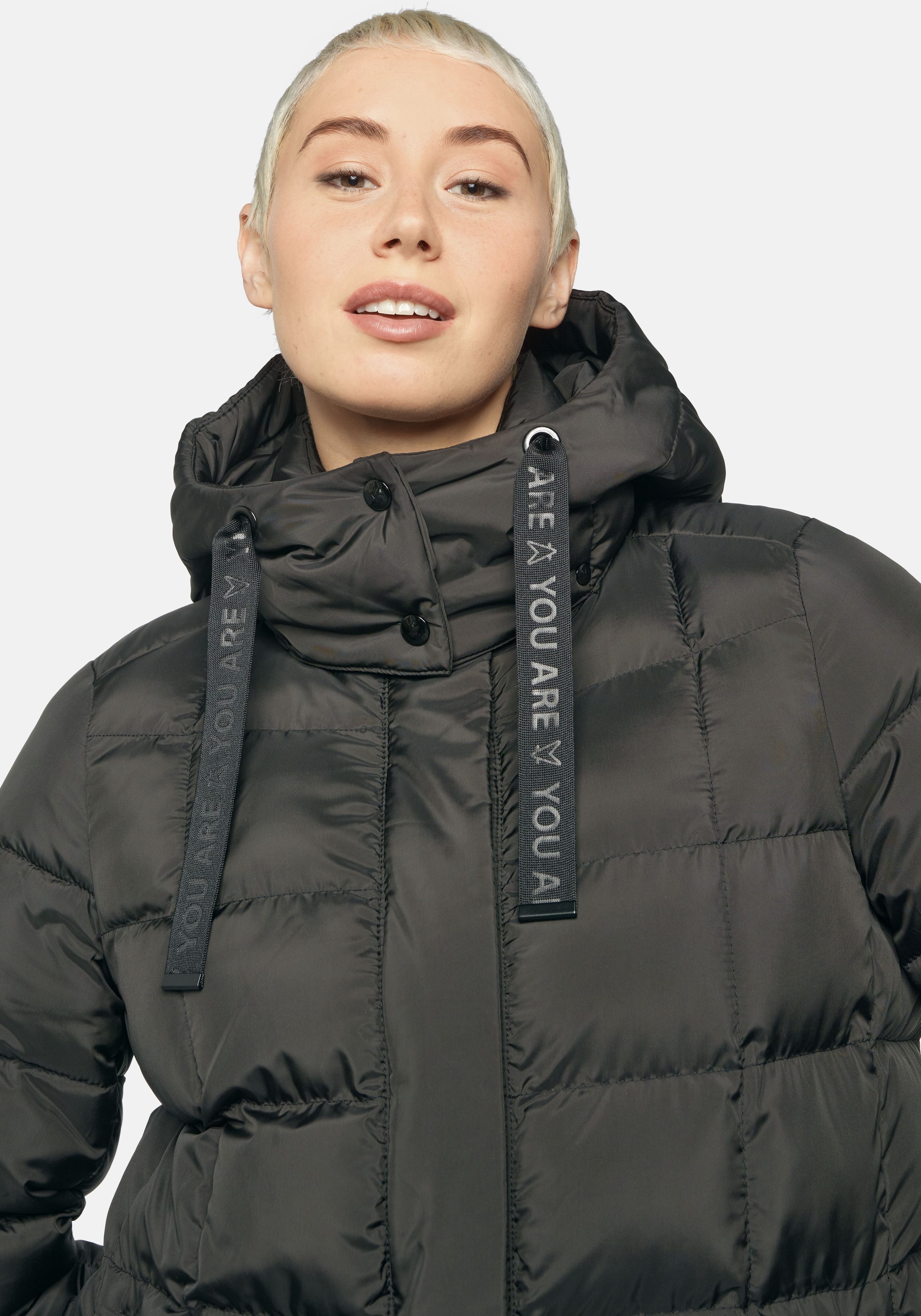 Fuchs Schmitt Steppmantel mit abnehmbarer Kapuze