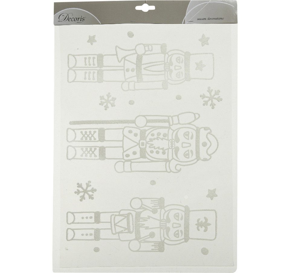 Kaemingk Weihnachtsfigur Kaemingk Fensterbild weiß
