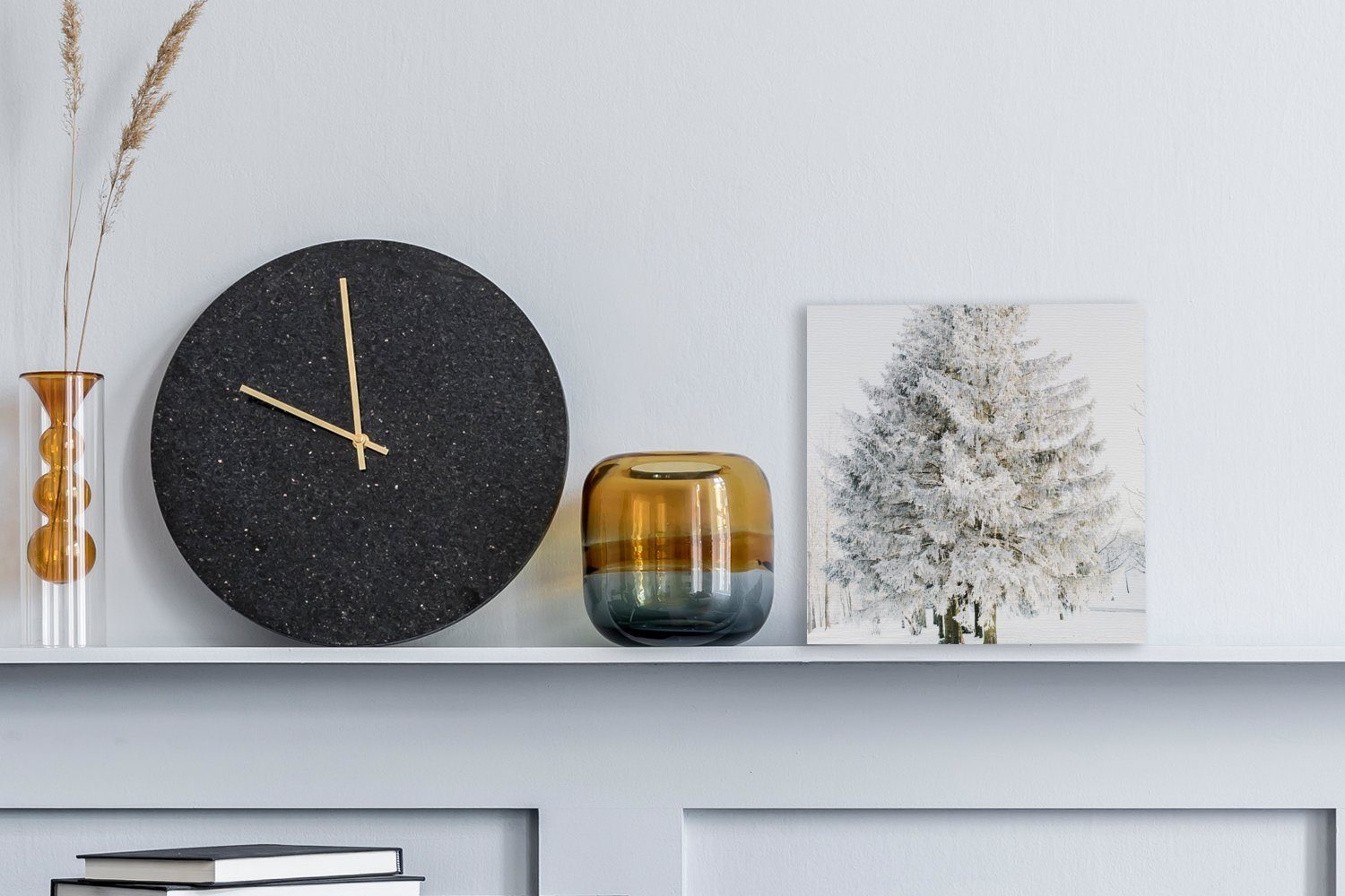 OneMillionCanvasses® Leinwandbild Winter - Baum - günstig online kaufen
