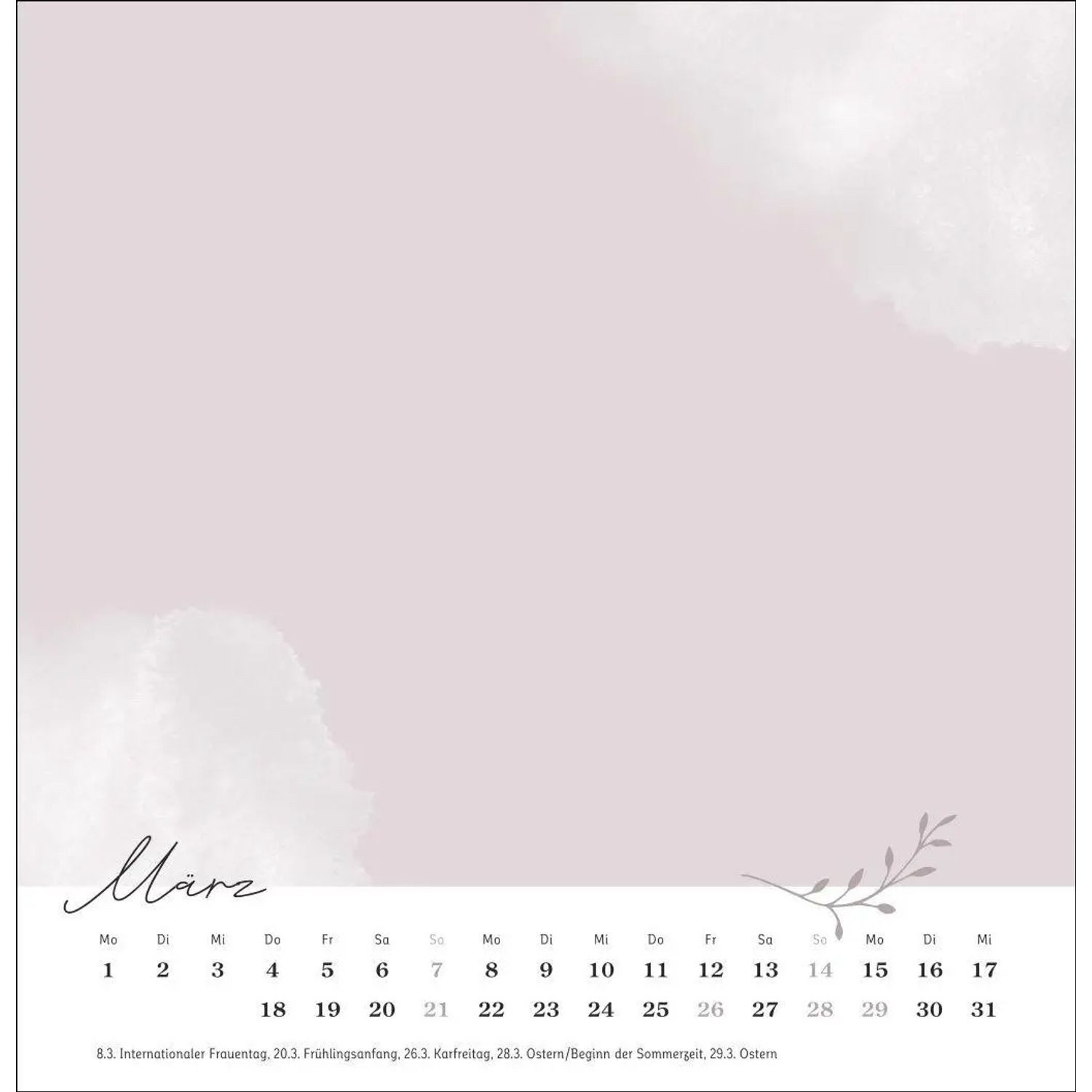 HEYE Tischkalender Kreativkalender zum Aufstellen Glücksmomente 2027