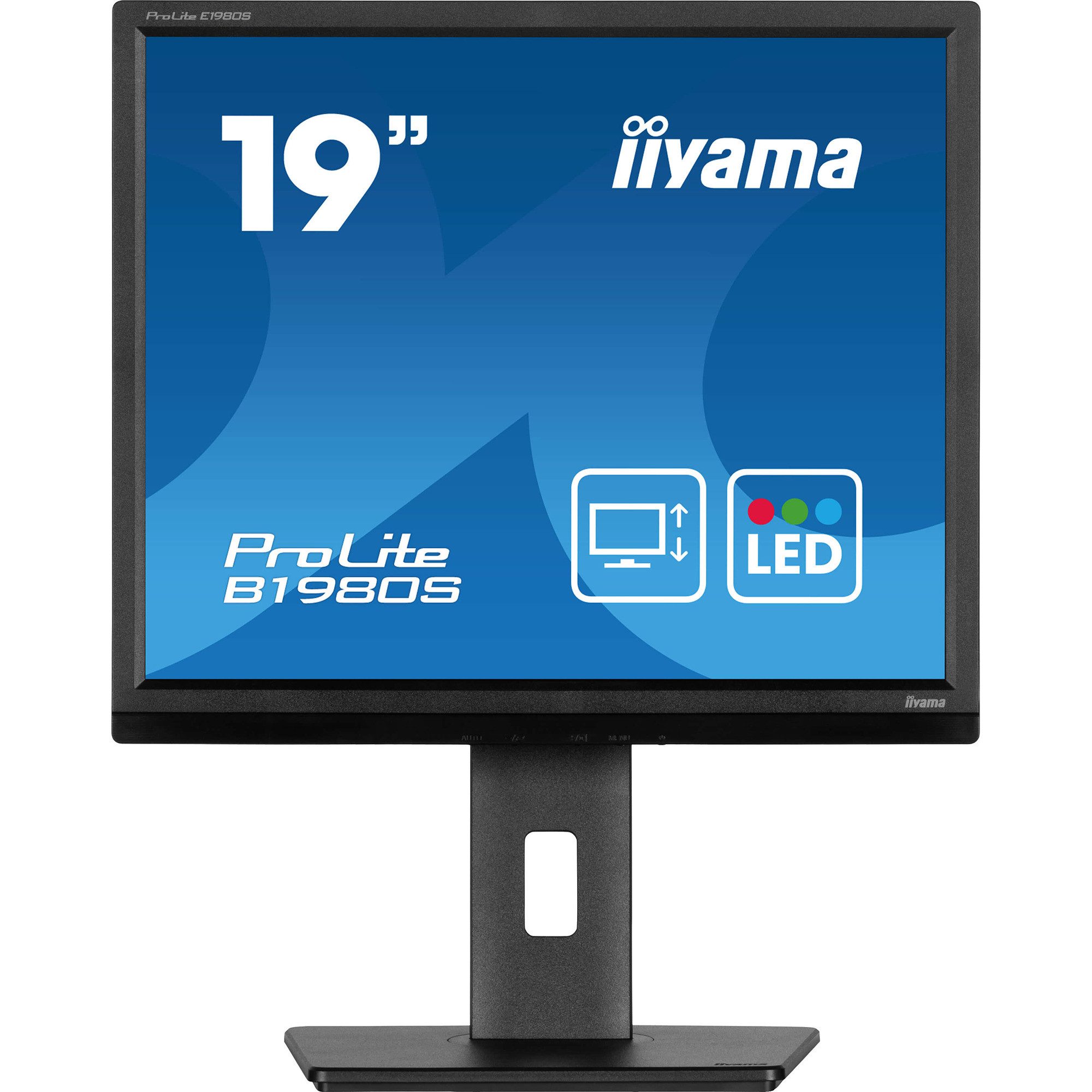 Iiyama iiyama ProLite B1980S-B1, LED-Monitor, (SXGA, TN, TFT-Monitor (1280 x 1024 px)