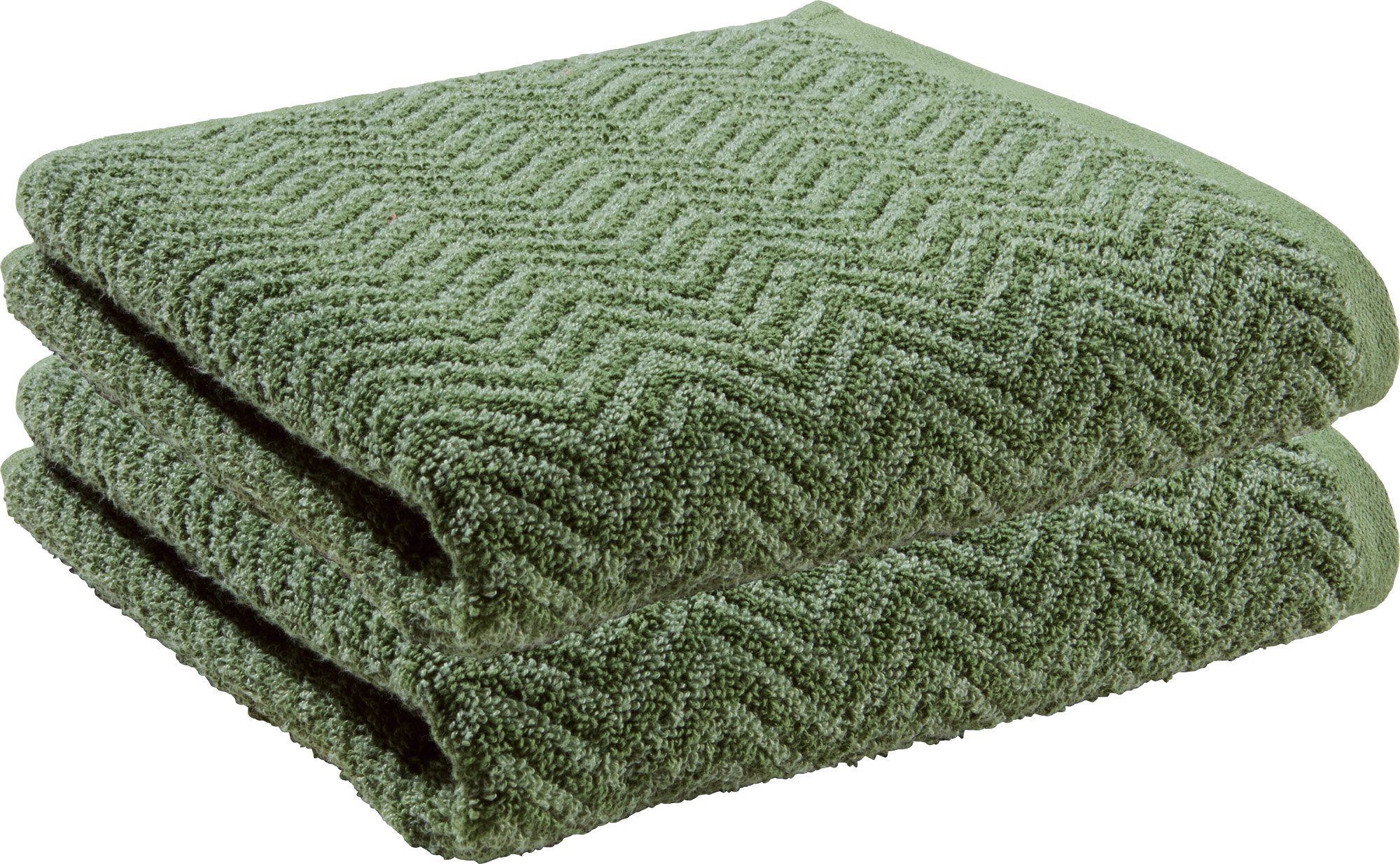 REDBEST Duschtuch Duschtuch "Palmdale" 2er-Pack, Frottier, günstig online kaufen