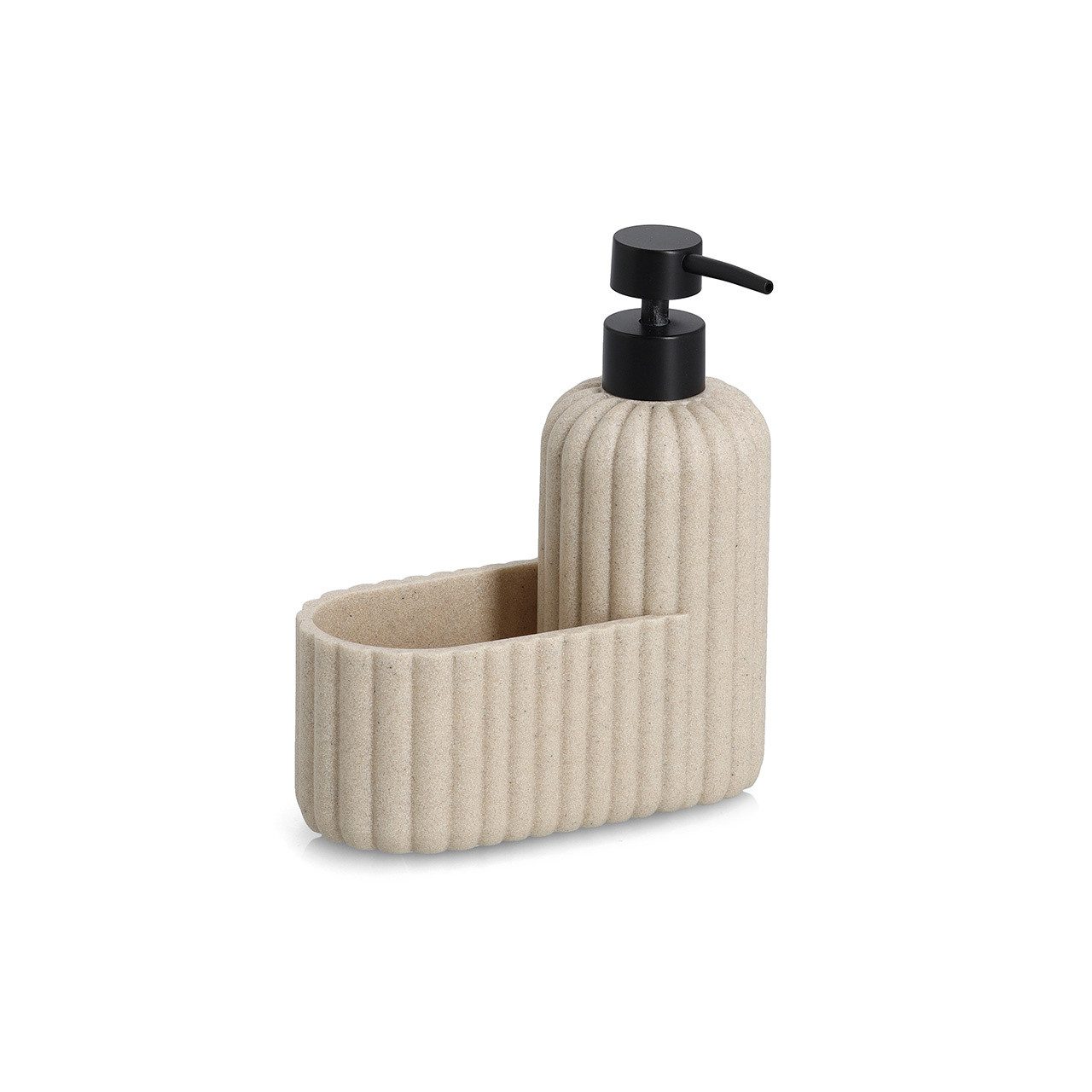 Zeller Present Seifenspender zeller Seifenspender LUND LBH 17x8x19 cm beige