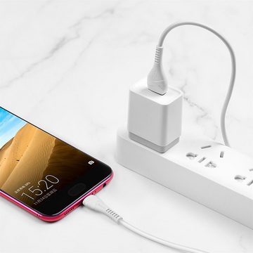 HOCO X37 USB Daten & Ladekabel bis zu 2.4A Ladestrom Smartphone-Kabel, micro USB, USB Typ A (100 cm), Hochwertiges Aufladekabel für Samsung, Huawei, Xiaomi uvm.