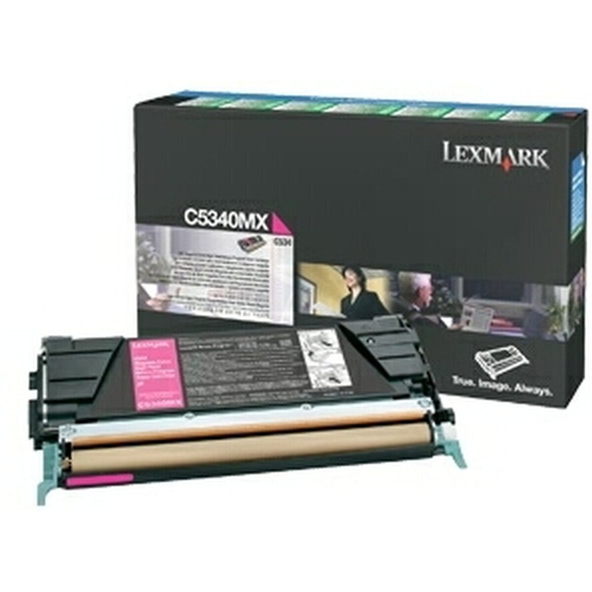 Lexmark Tonerpatrone Toner Original Lexmark C5340MX magenta