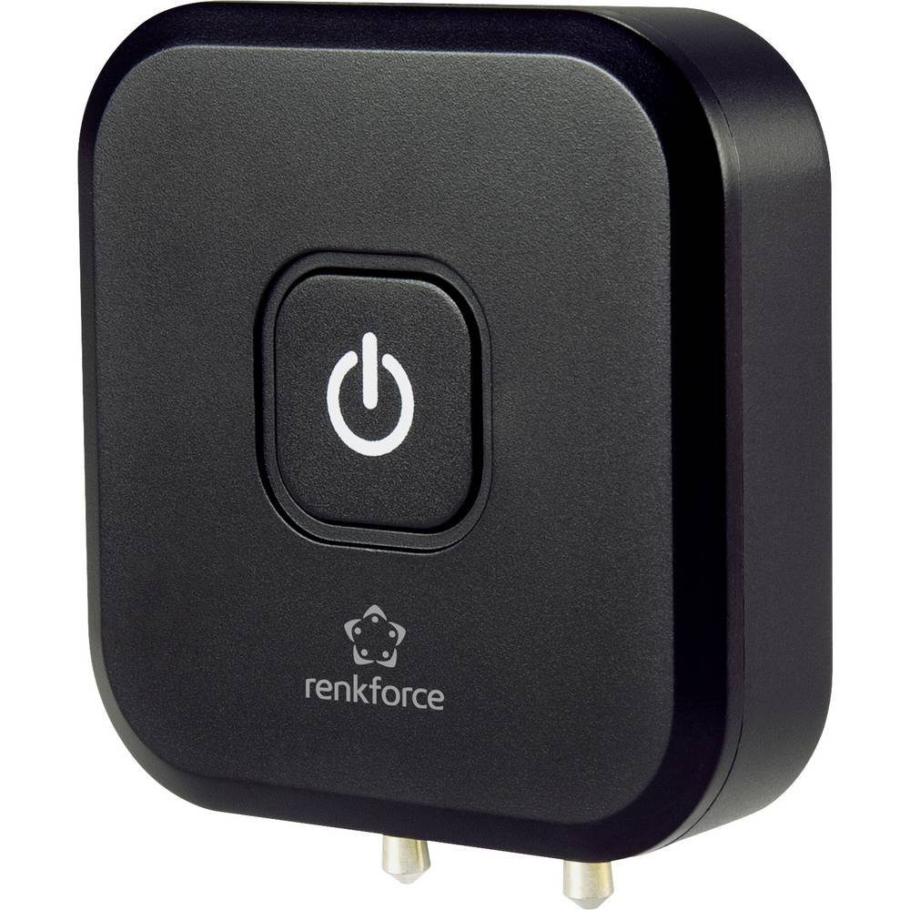 Renkforce Airplane BT Transmitter Bluetooth-Adapter, integrierter Akku