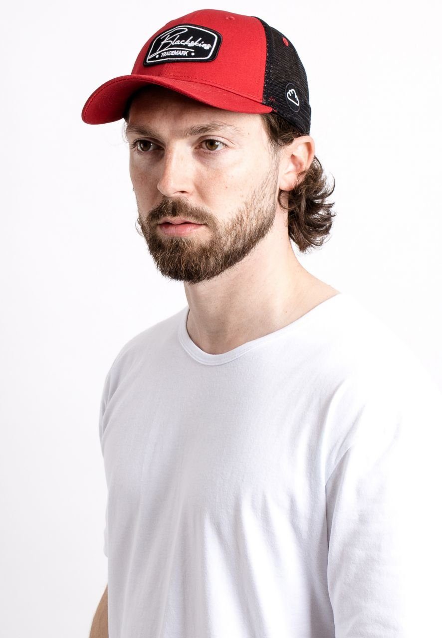 Race Cap Baseball Blackskies Cap Schwarz-Red Baseball