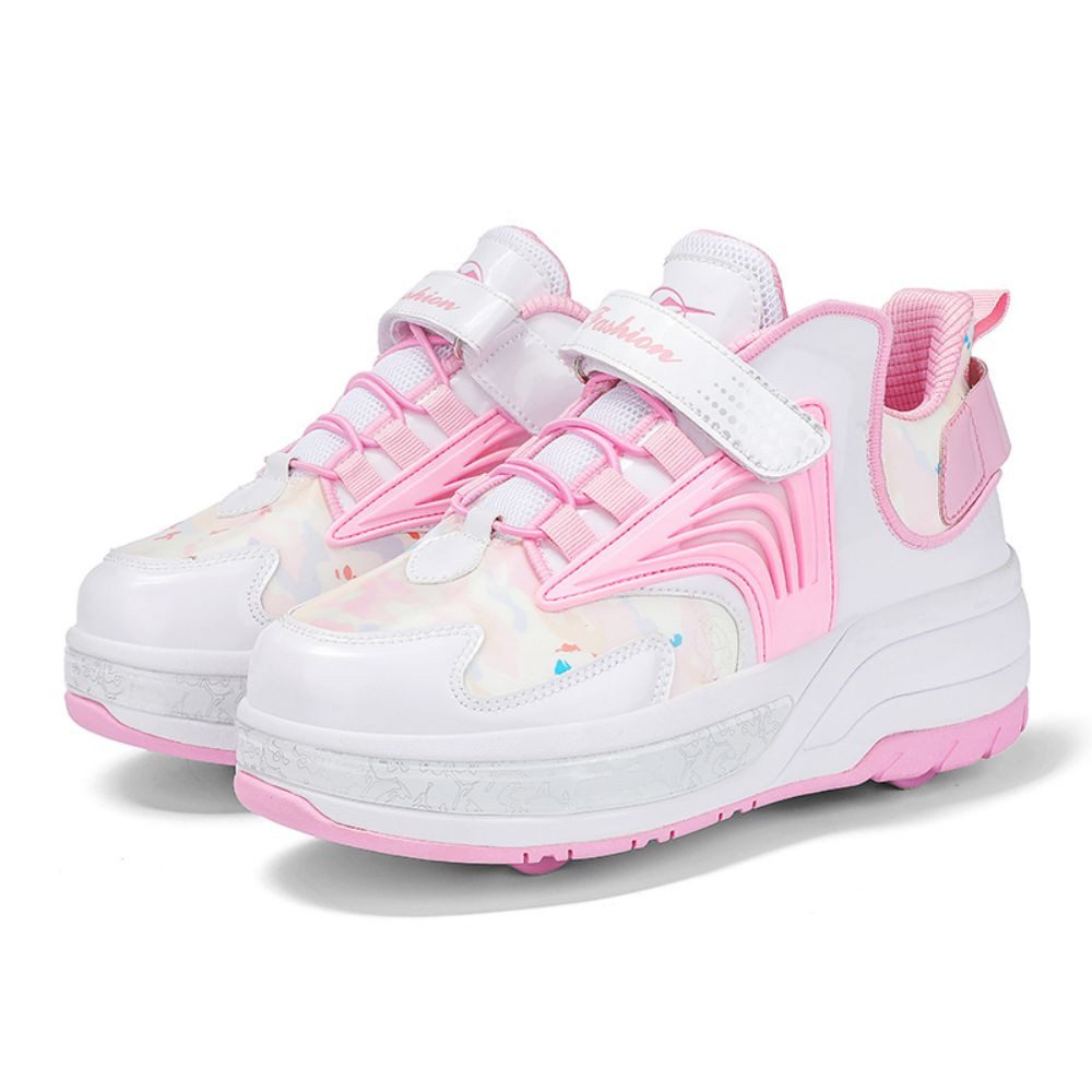 HUSK'SWARE Rollschuhe, (Leder, 1-St., ohne licht), Allradrollschuhe für Kinder verformte Radschuhe