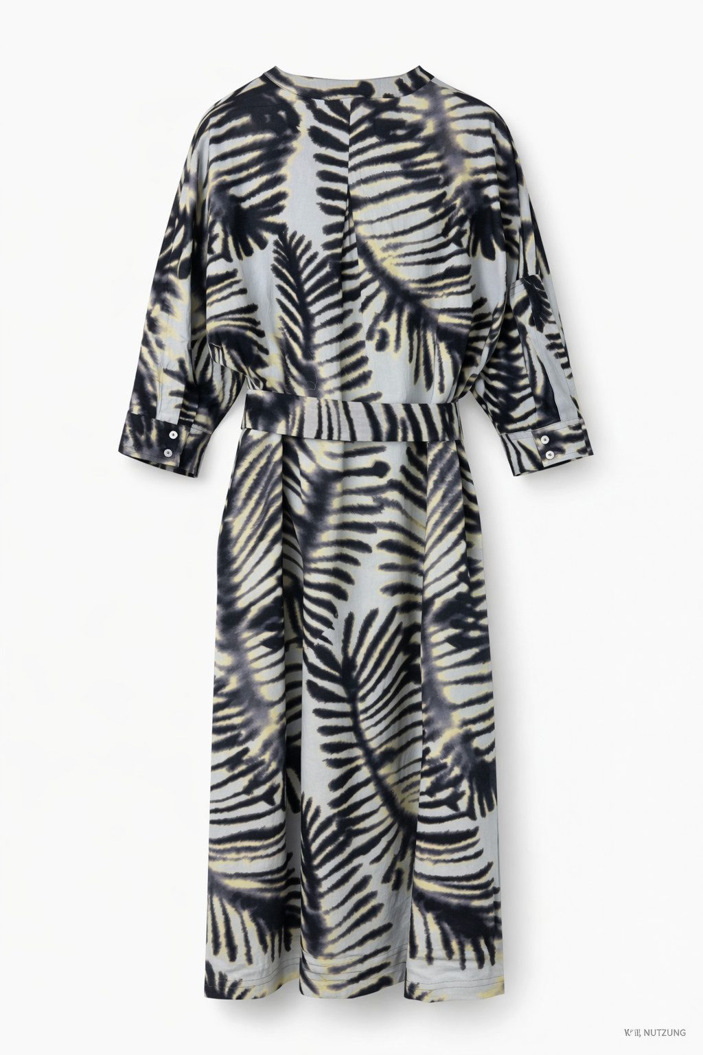 CATNOIR Blusenkleid Kleid CATNOIR mit Palmenprint