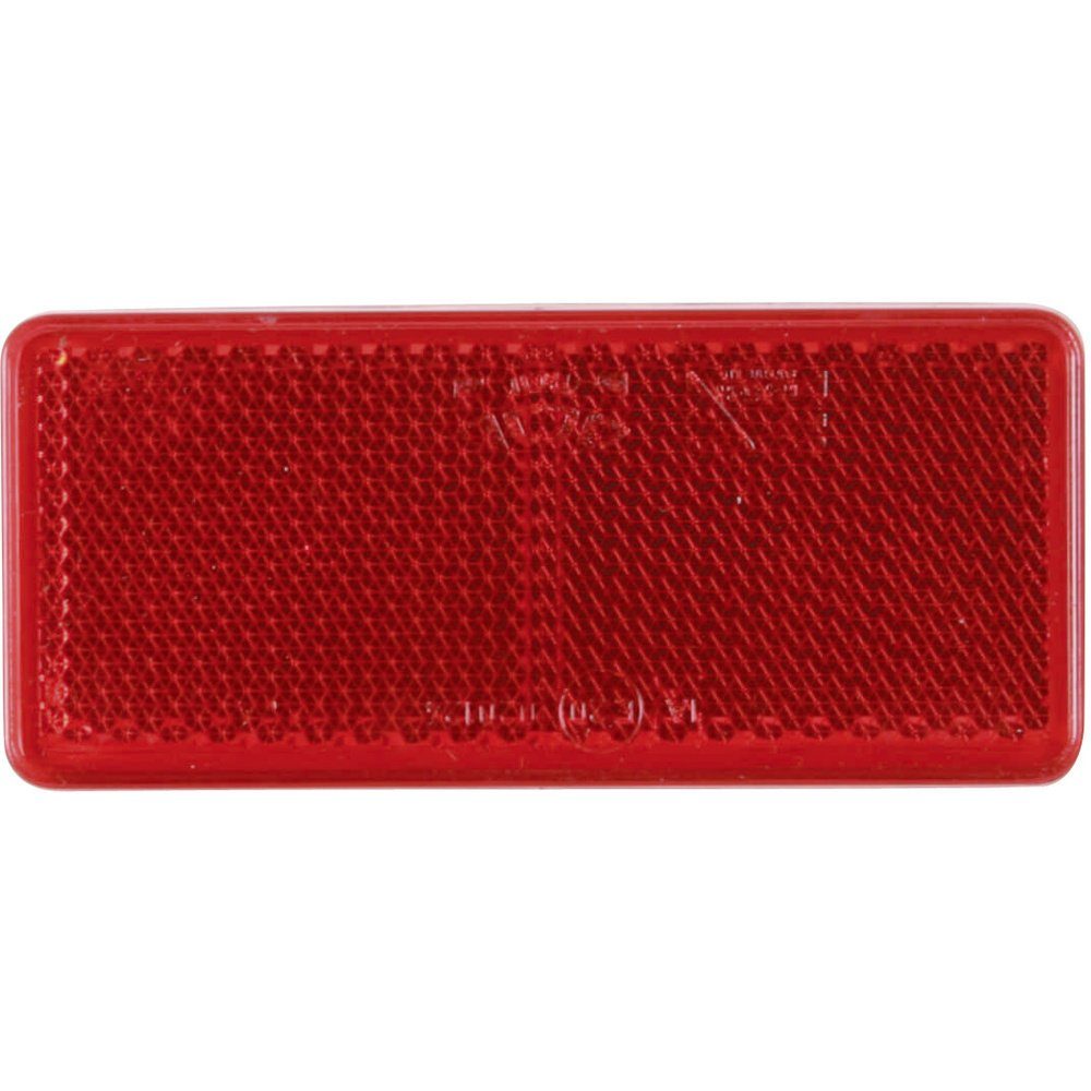Anhänger SecoRüt Reflektor Rot (L x B) 90 mm x 40 mm