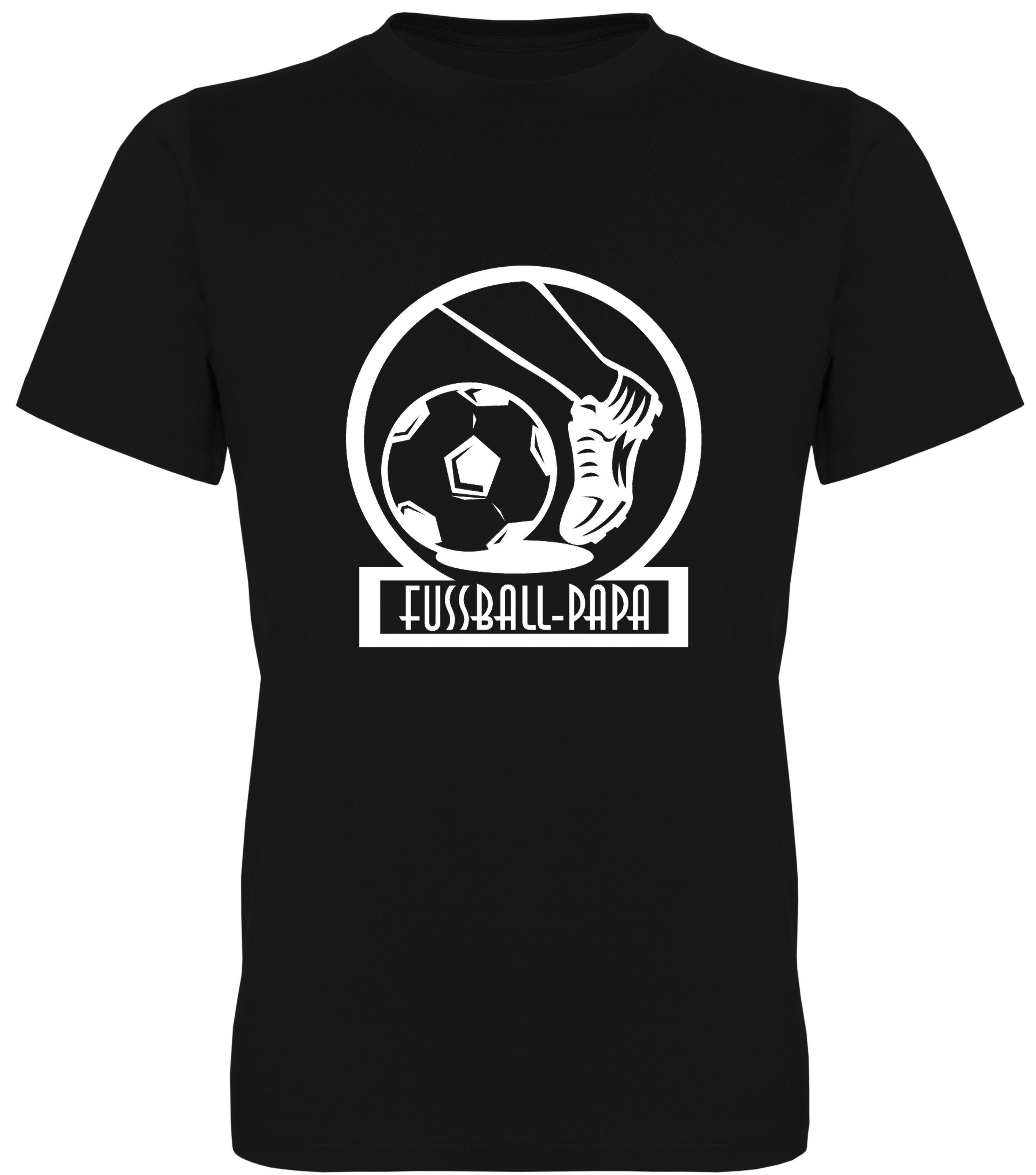 Ggraphics TShirt Fussball Papa Herren TShirt, mit trendigem