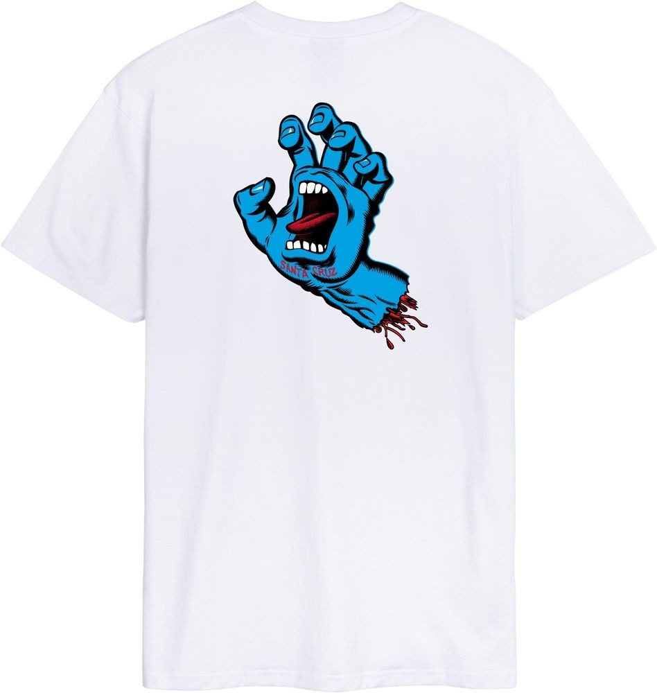 Santa Cruz T-Shirt Screaming Hand Chest günstig online kaufen