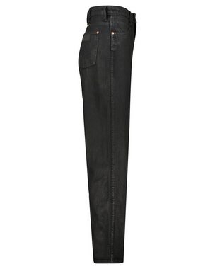 Wrangler 5-Pocket-Jeans Damen Jeans BARREL COATED BLACK Mom Straight Fit (1-tlg)