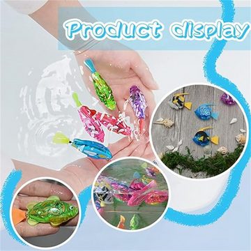 RefinedFlare Badespielzeug Elektronischer Haustierfisch für Kinder, Badespielzeug im 4er-Pack (4-tlg)