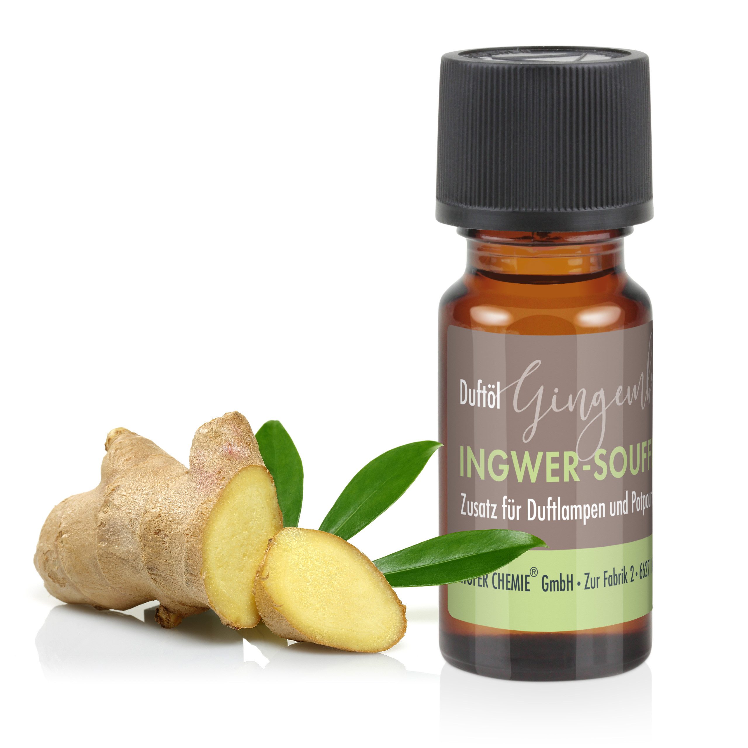 Duftöl 10 ml Duftöl für Potpourris & Duftlampen Ingwer-Soufflé