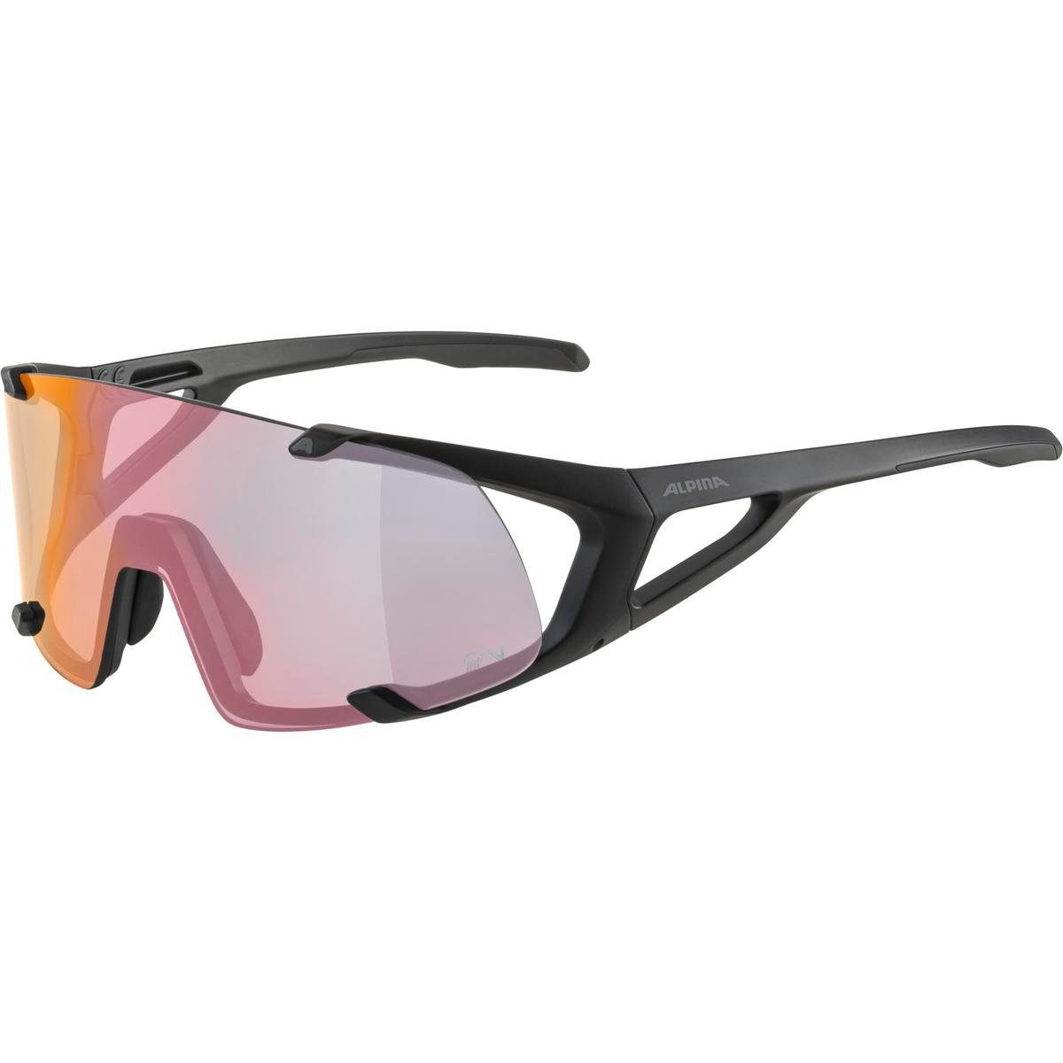 Sonnenbrille S Sportbrille schwarz A8693 Alpina HAWKEYE QV Alpina