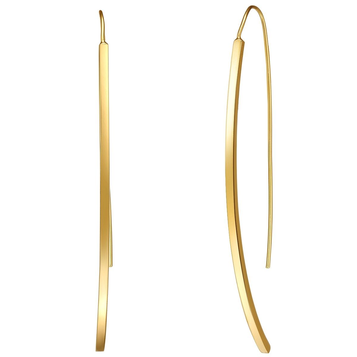 Lulu & Jane Paar Ohrhänger gelbgold