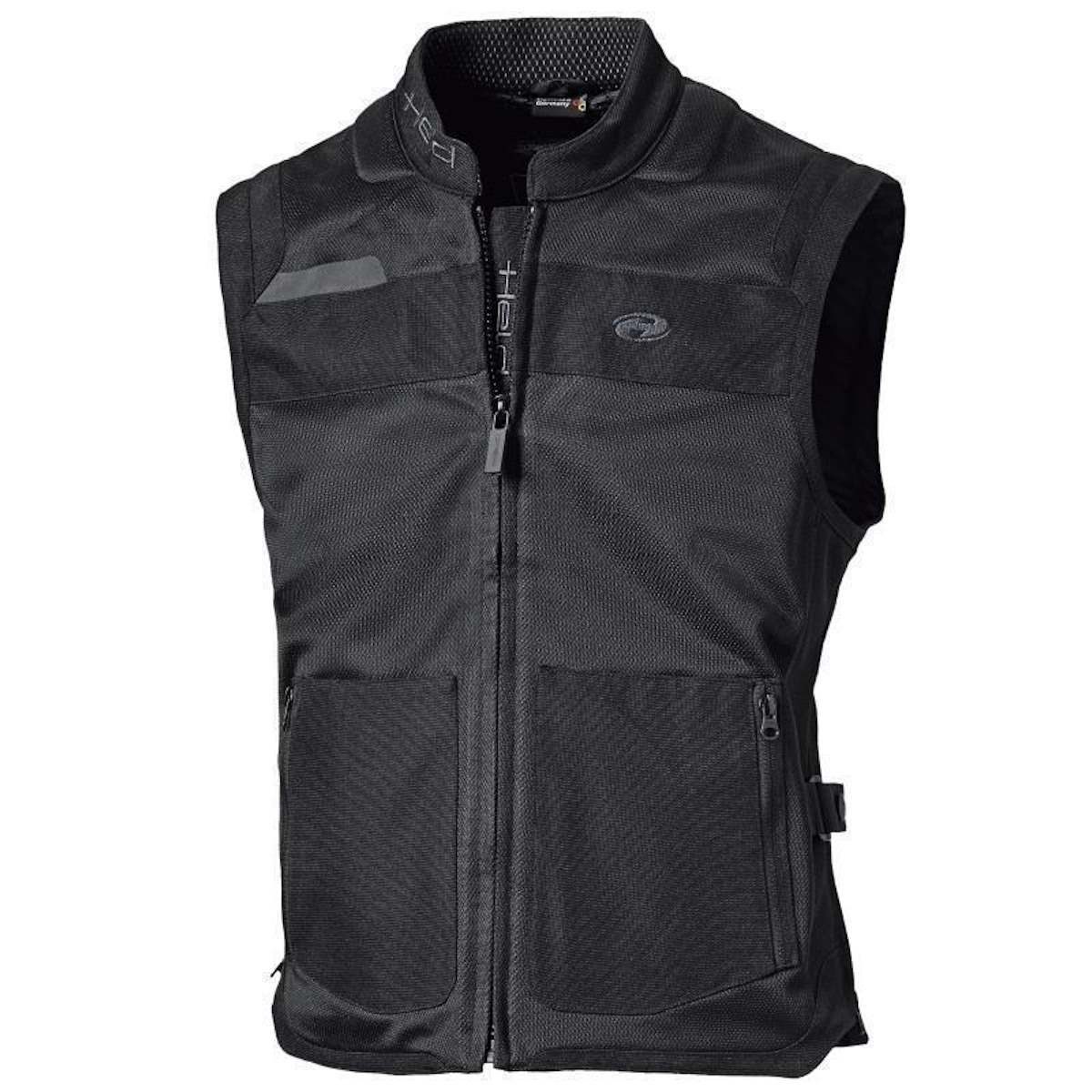 Held Biker Fashion Motorradjacke Held Cuneo Rollerweste schwarz atmungsaktiv