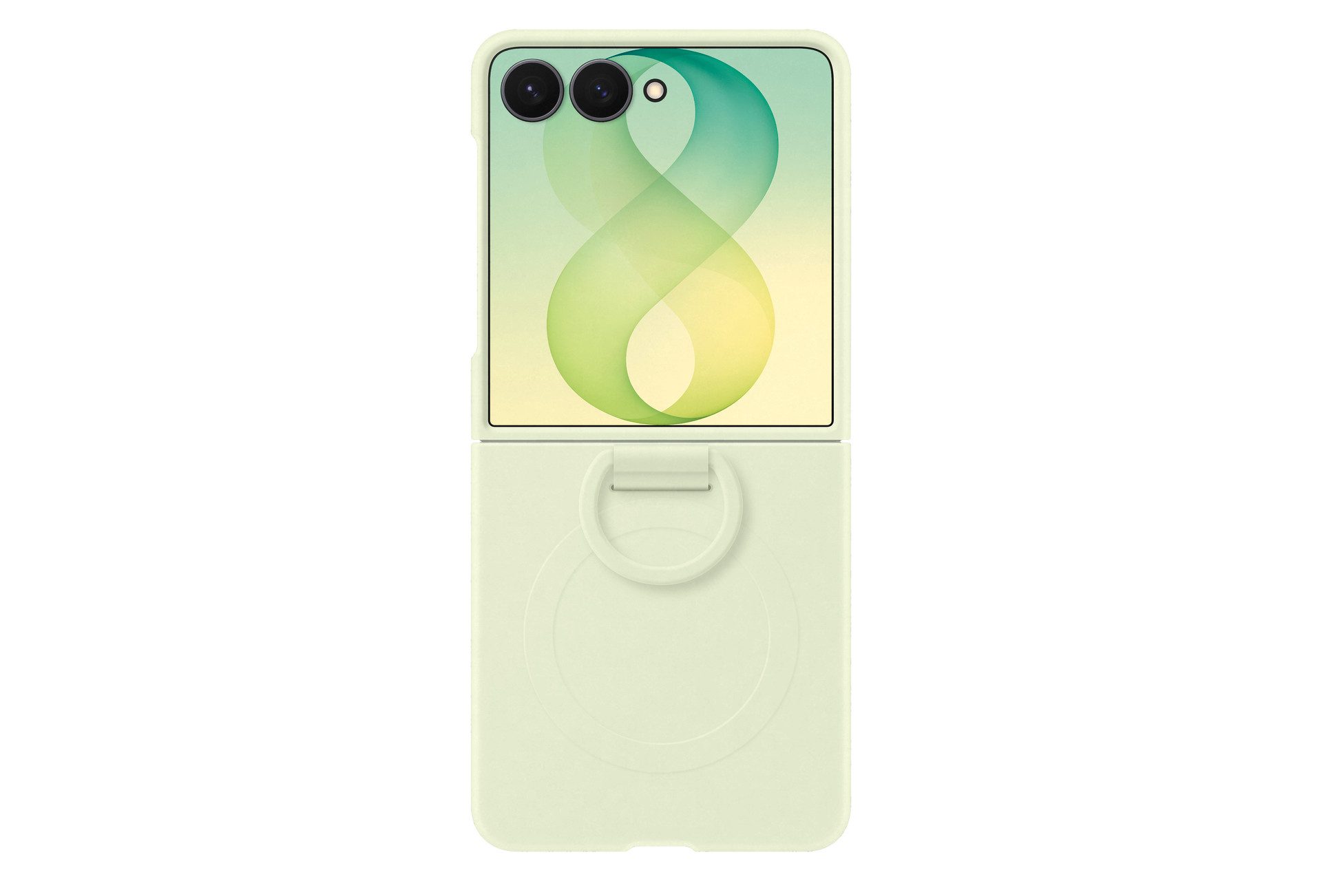 Samsung Smartphone-Hülle Silicone Ring Magnet Case für Galaxy Flip8, Backcover, Schutzhülle, Handyschutzhülle, Case, Schutzcase, stoßfest – Bild 2 von 5