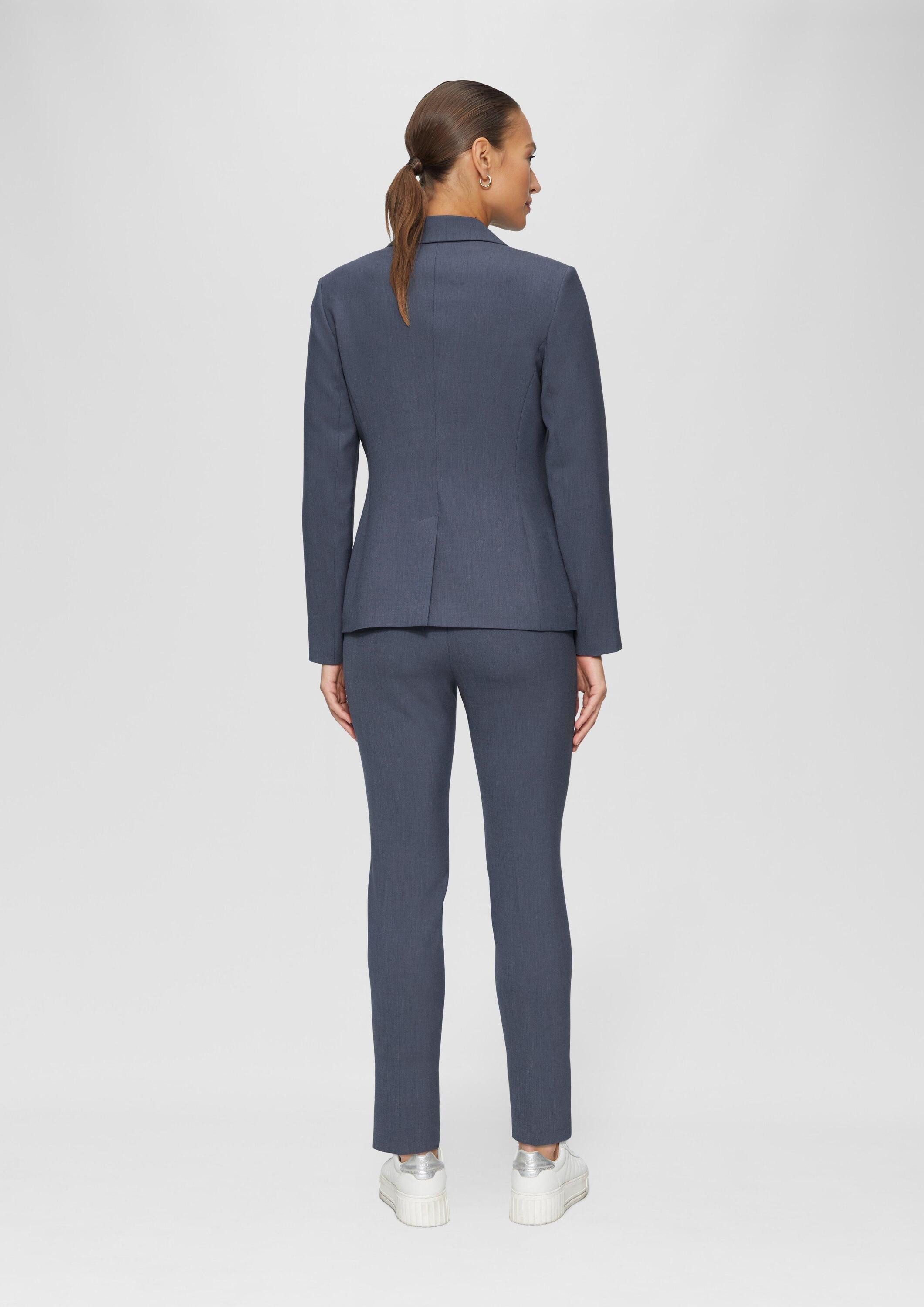 s.Oliver Jackenblazer Indoor-Blazer Doppelreihiger Blazer im Slim Fit