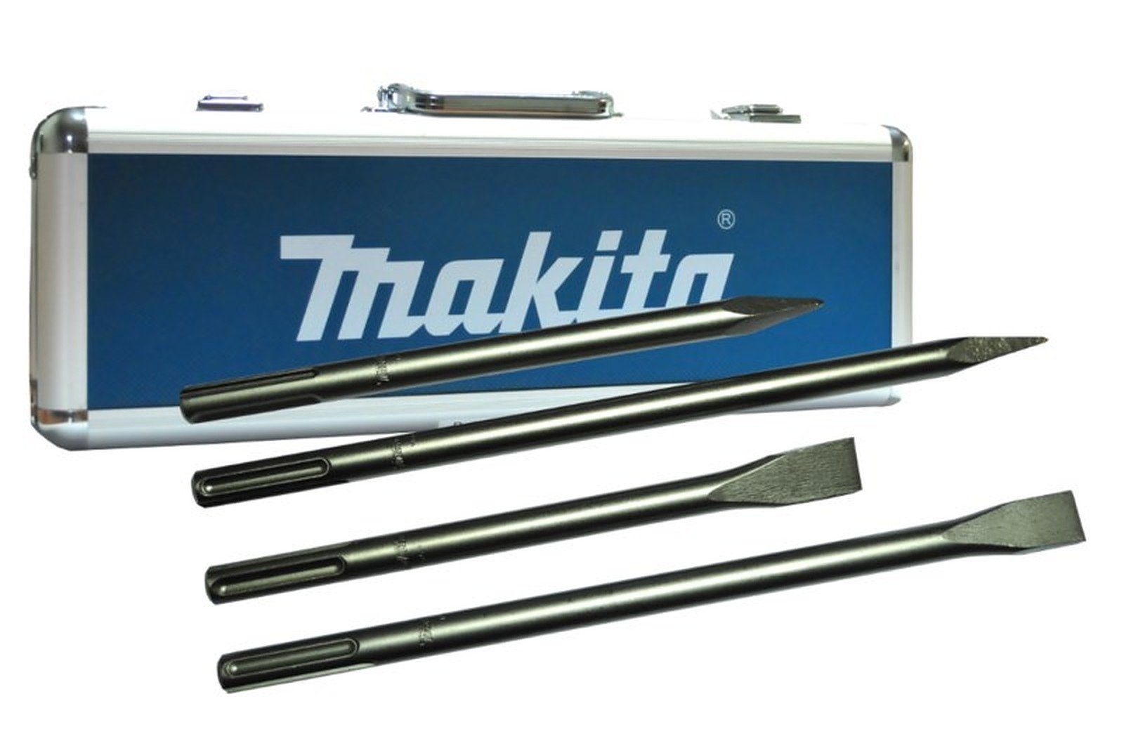 Makita Meißel-Set D-42466 SDS-Max 4 tlg. Meißel Set Aluminiumkoffer