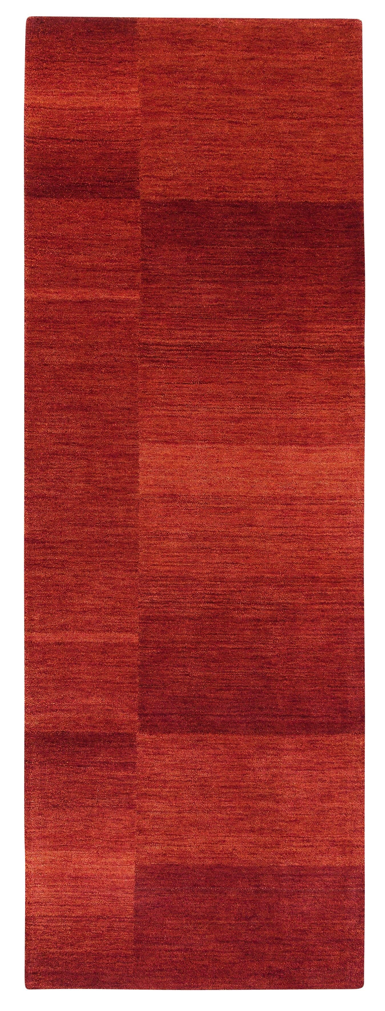 THEKO Läufer Jorun, reine Wolle, handgewebt, Handweb Teppiche, rechteckig, Höhe: 14 mm, Teppich-Läufer, Wohnzimmer, Schlafzimmer, Esszimmer, Flur