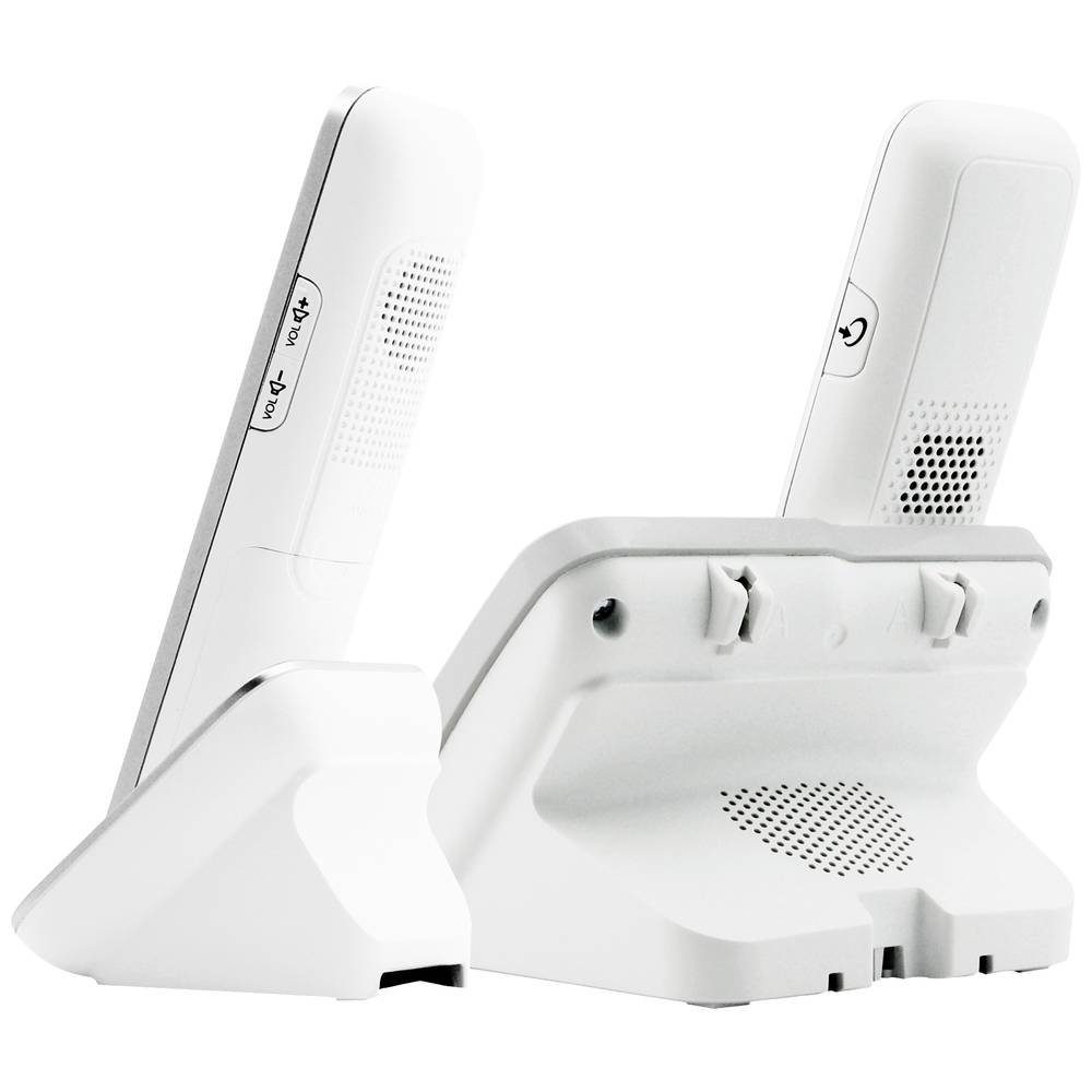 Geemarc Schnurloses Telefon analog PACK_MOBILITYFOTO-IG Seniorentelefon (Anrufbeantworter, Foto-Tasten, Freisprechen)