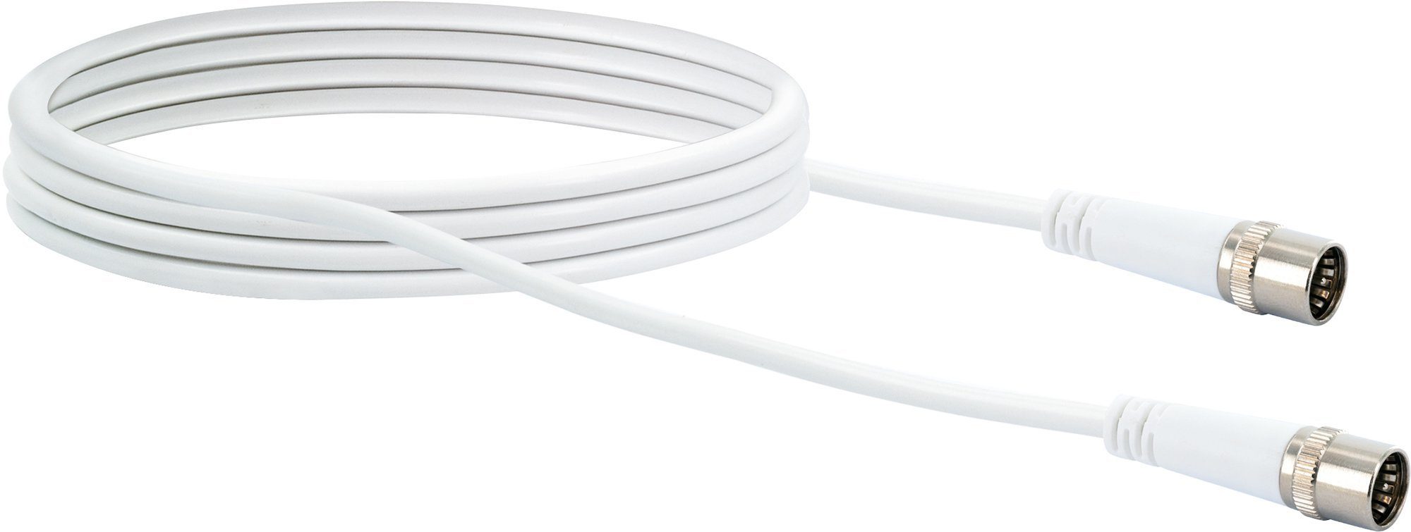 Schwaiger KDAK30 532 Telefonkabel, F-Quick Stecker, (300 cm), 4-fach geschirmt