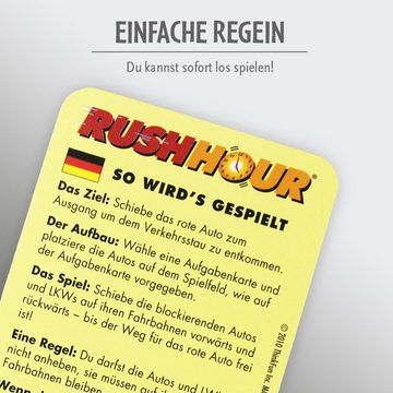 Thinkfun® Spiel, Geschicklichkeitsspiel Rush Hour - Das geniale Stauspiel