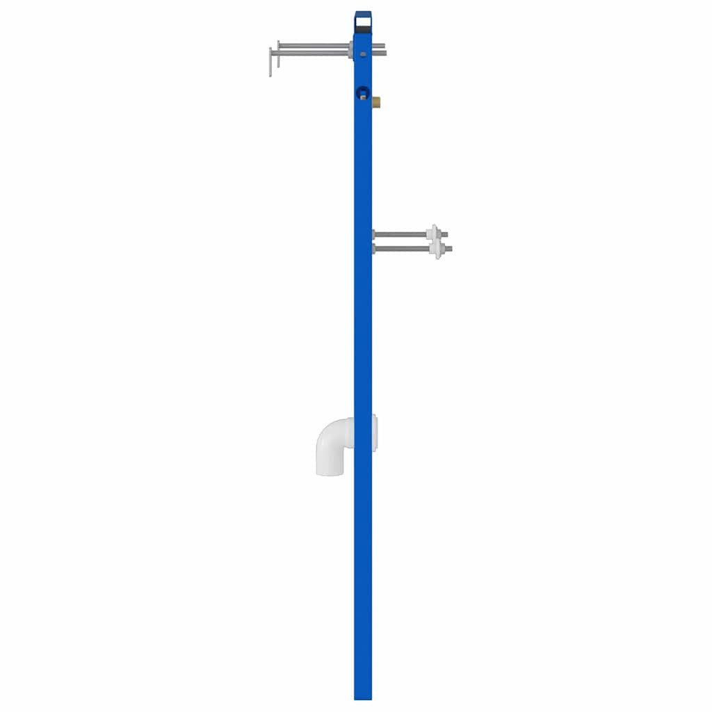 vidaXL Duschkorb Wandhalterung für Urinalsystem Blau 50 x 3 x 112 cm (1 St)