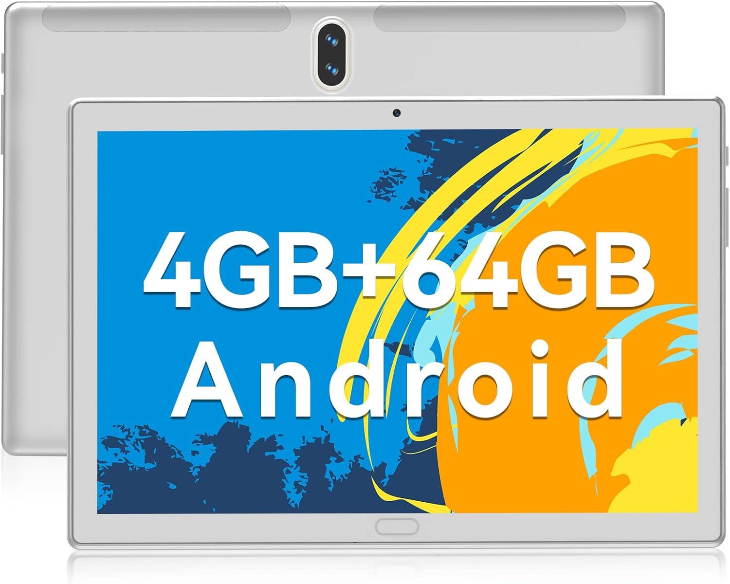 FEONAL 1080P FHD, 13MP, 6000mAh, Bluetooth Tablet (10", 64 GB, Android, Vielseitiger Begleiter für Arbeit, Freizeit und unterwegs)