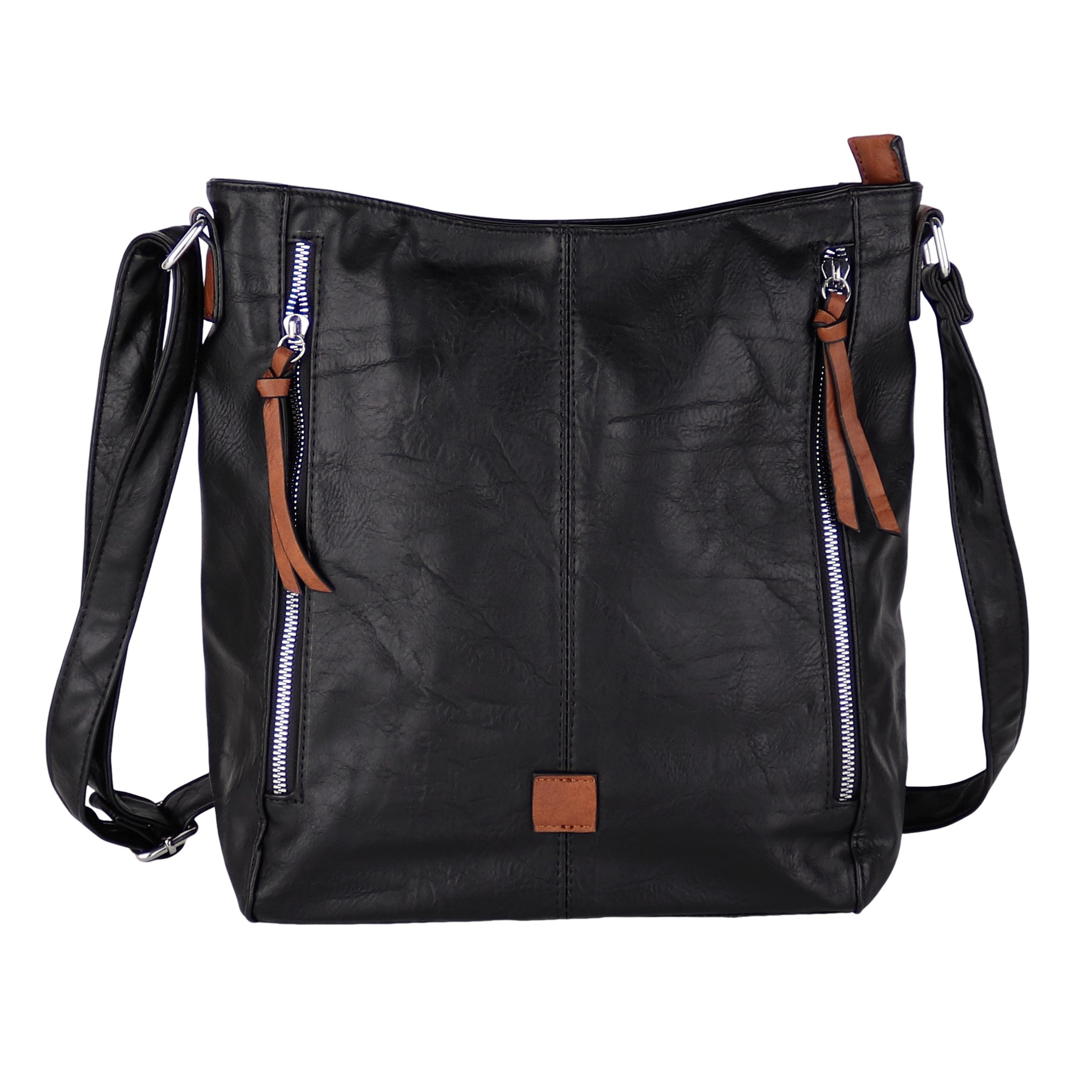 MIRROSI Schultertasche Damen Crossbody Bag, 34x28x10cm Mittelgroß (verstellbaren Schulterriemen), Mittelgroße Tasche, Umhängetasche für jeden Anlass