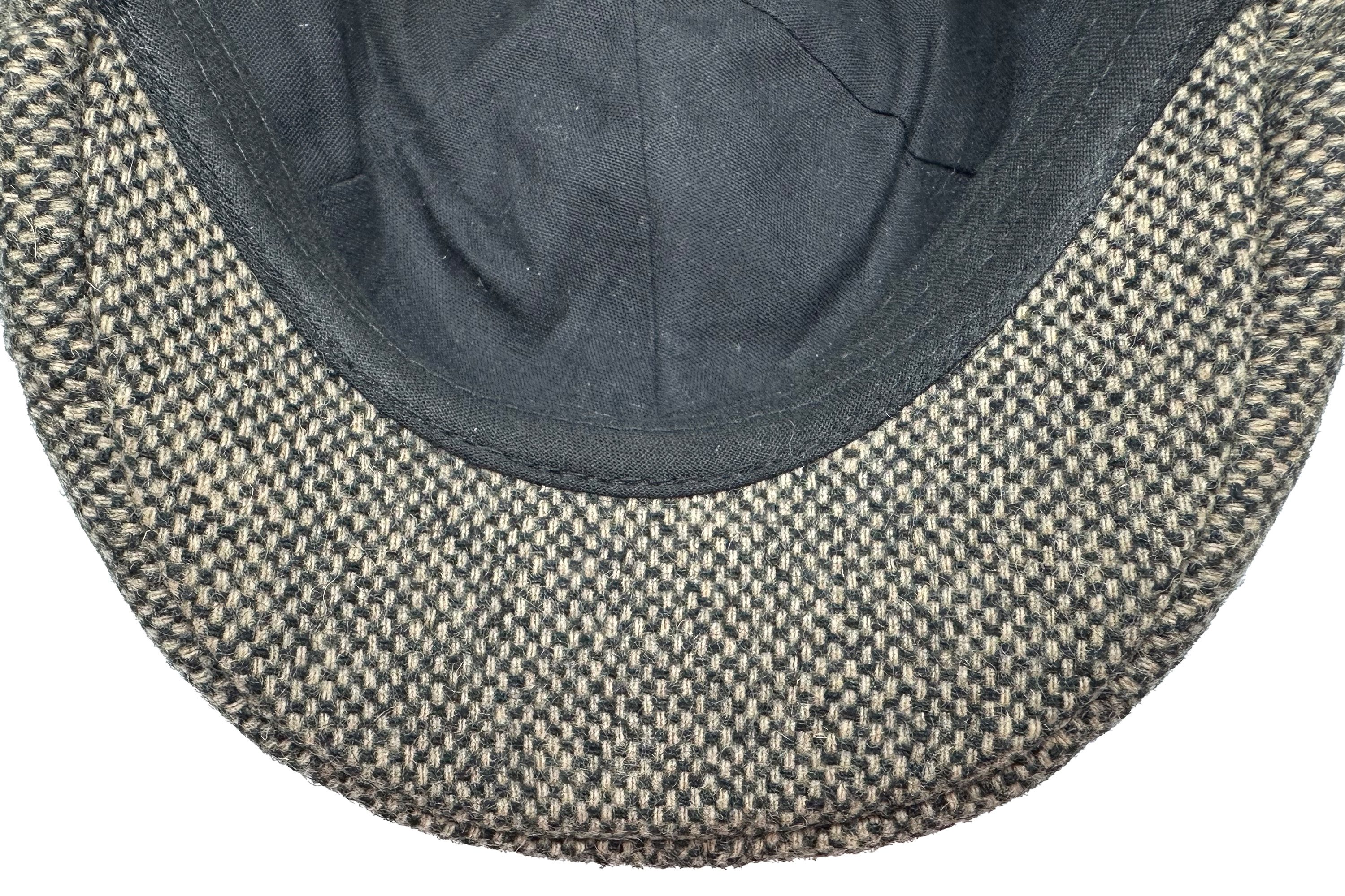 Fiebig Flat Cap 6-Panel Donegal Cap mit elastischem Verschluss