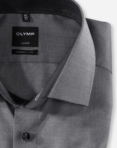 Luxor schwarz fit modern Businesshemd OLYMP