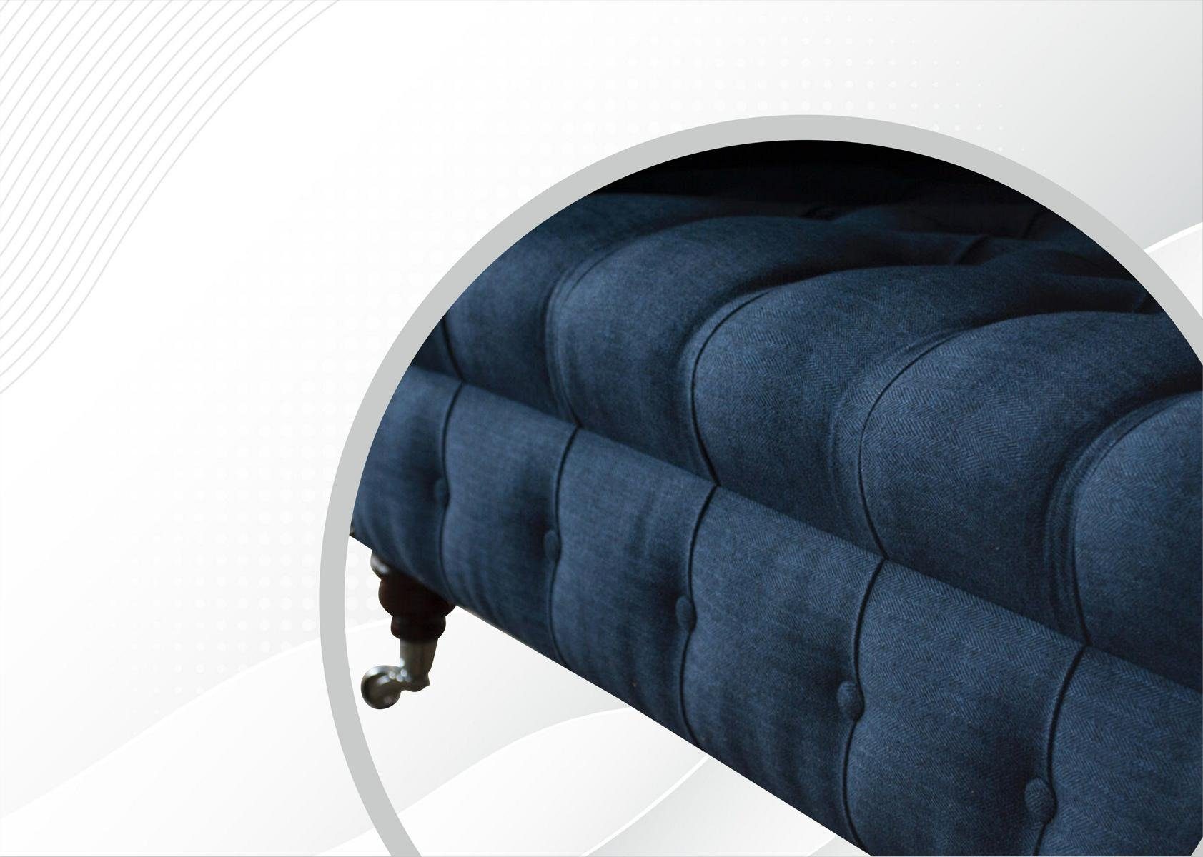 cm JVmoebel Design 3 Sofa Sitzer Chesterfield 225 Chesterfield-Sofa, Couch