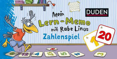 Duden Spiel, Mein Lern-Memo mit Rabe Linus - Zahlenspiel