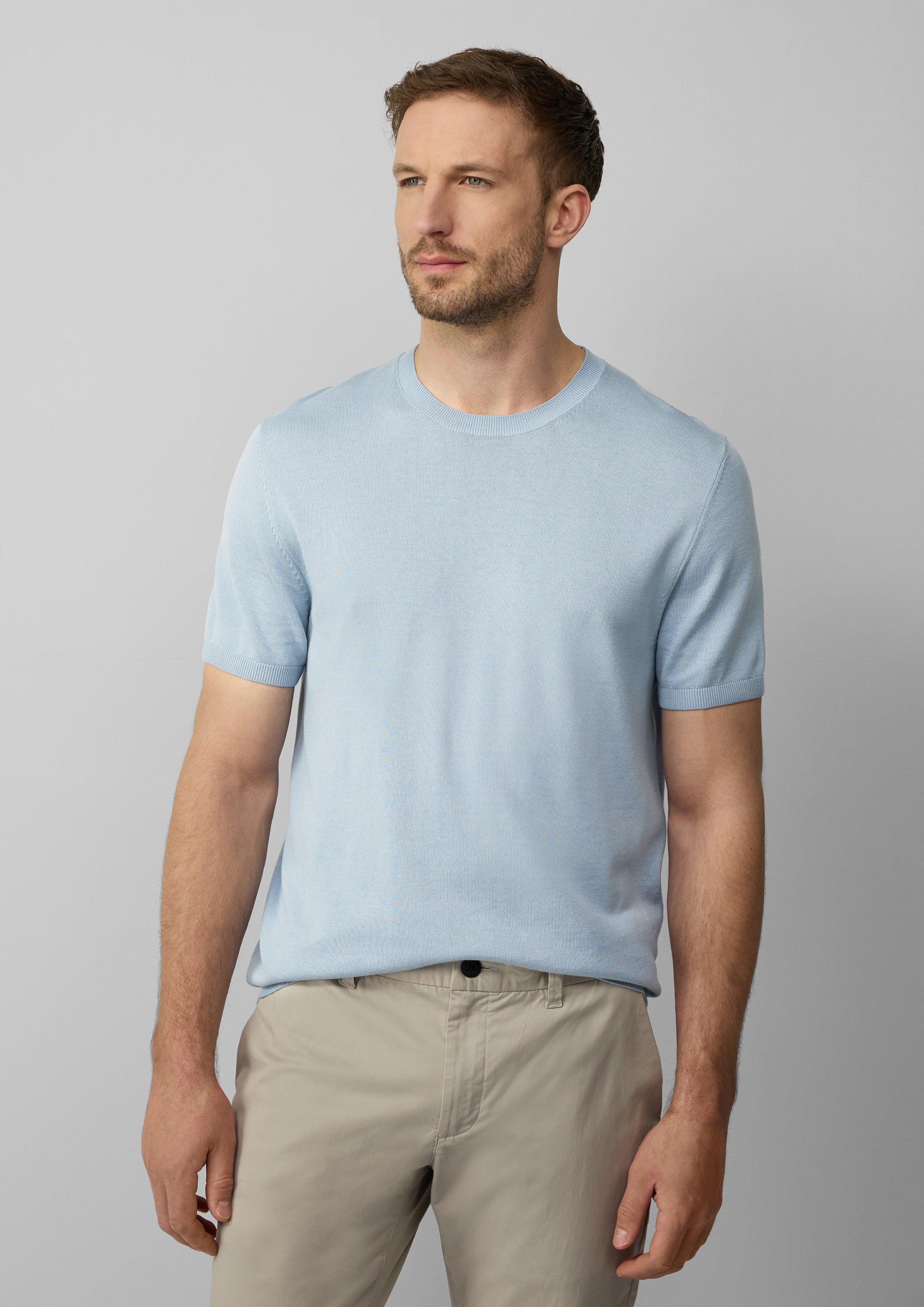 s.Oliver BLACK LABEL Strickpullover Feingestricktes T-Shirt günstig online kaufen