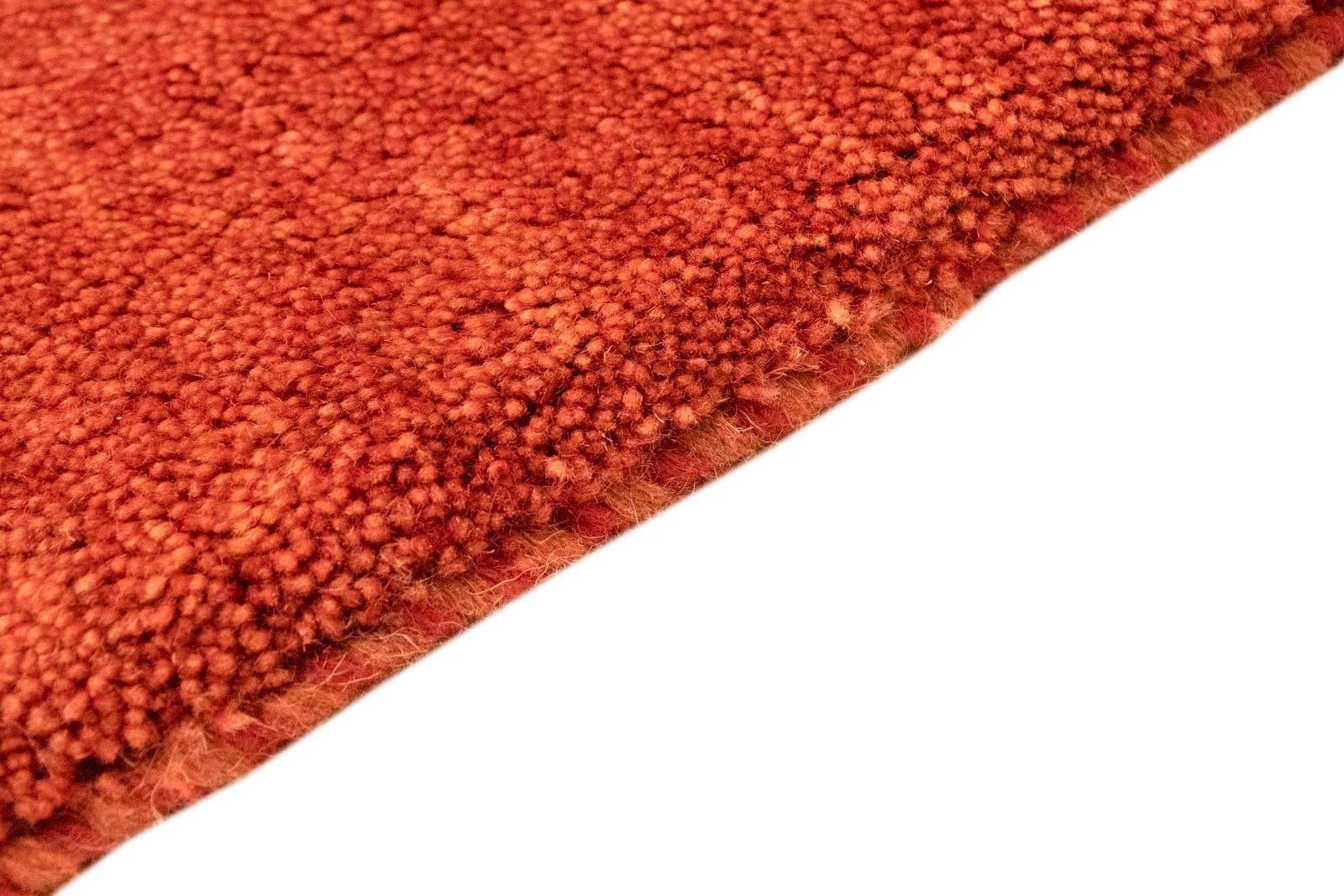 rechteckig, Höhe: handgeknüpft mm, rot, Teppich Wollteppich 18 handgeknüpft Gabbeh morgenland,