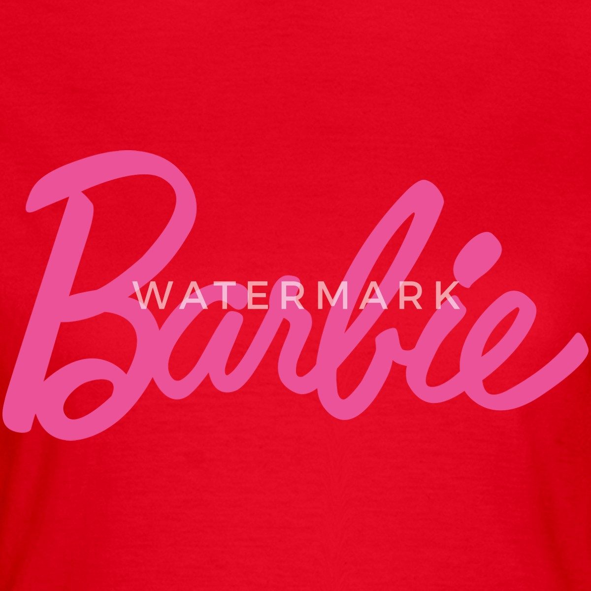 Spreadshirt T-Shirt Barbie Klassisches Logo Frauen günstig online kaufen