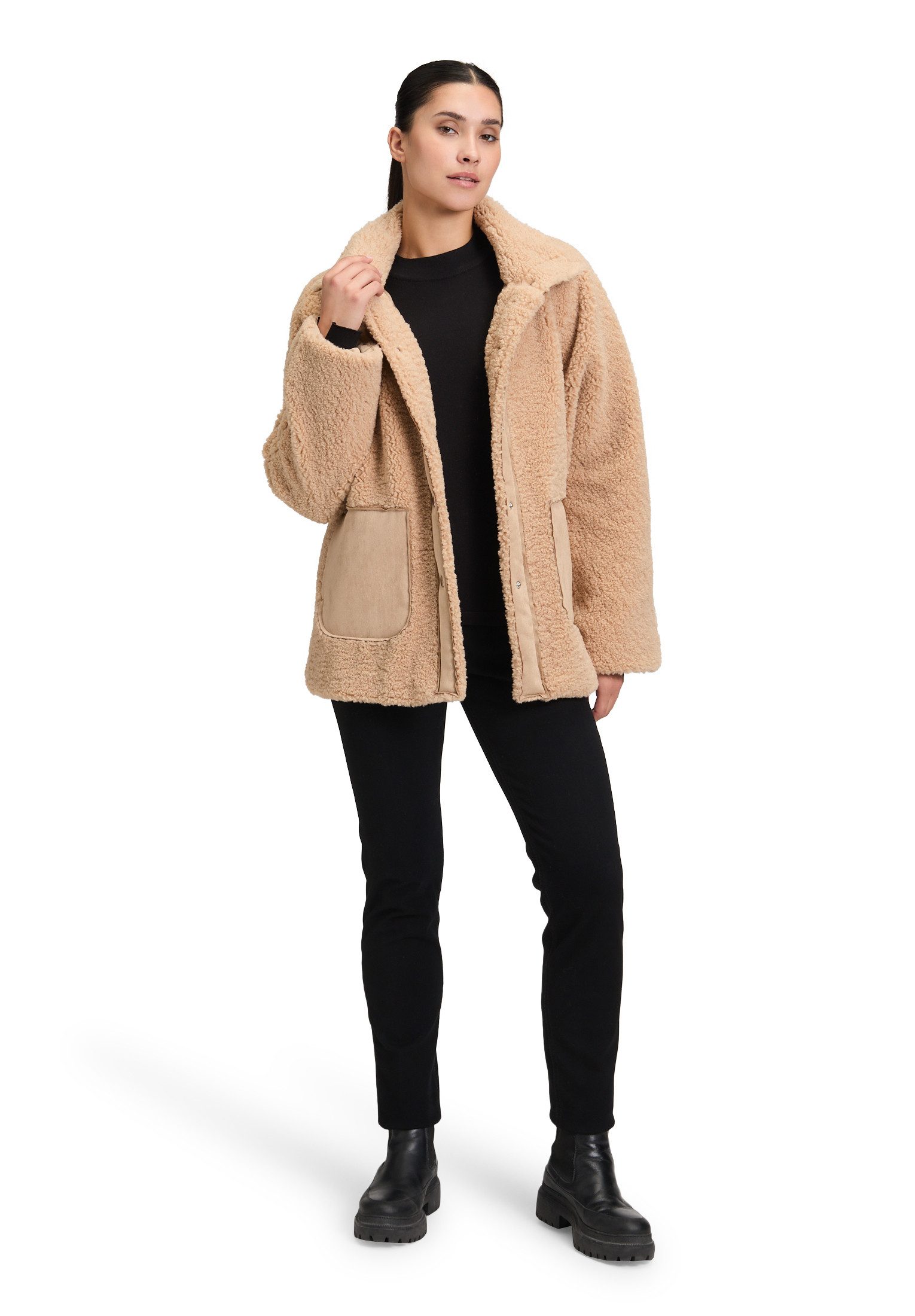Outdoorjacke Damen mit Plüsch