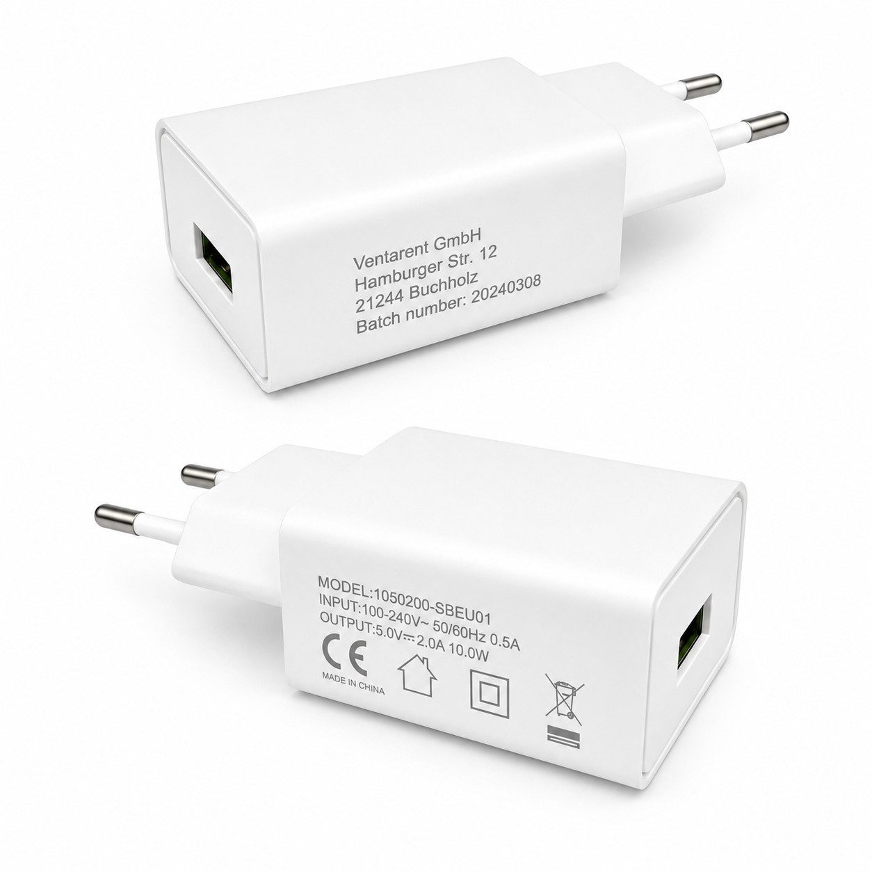 Ventarent Ladeset für Apple Watch mit magnetischem Ladekabel USB-Ladegerät (2000 mA, Set, Apple Watch Ladekabel + USB-Netzteil, Magnetische Ladefunktion, Apple Watch kompatibel, Set, Netzteil inkl)