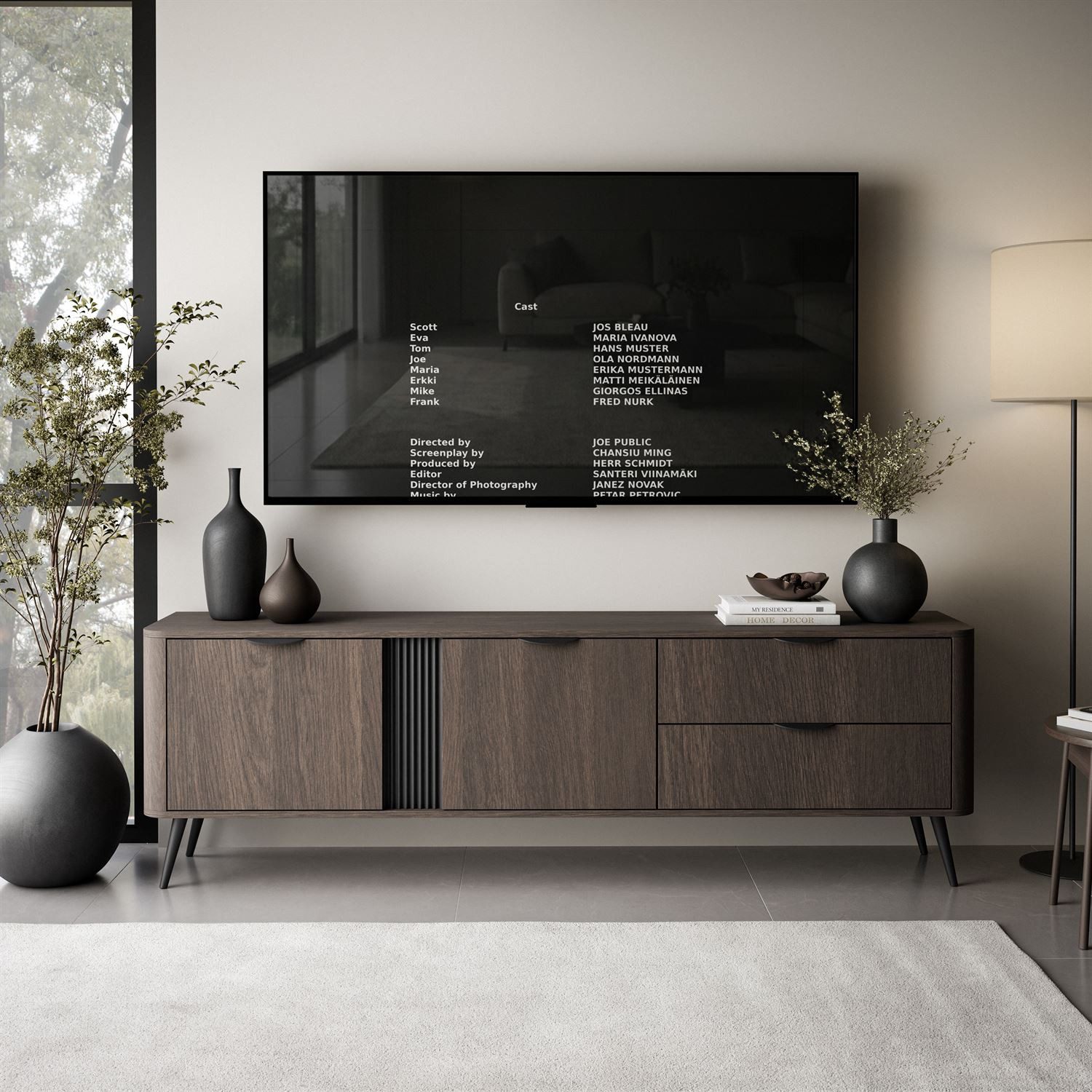 Lookway TV-Schrank TWILIGHT 2D2D mit Schubladen